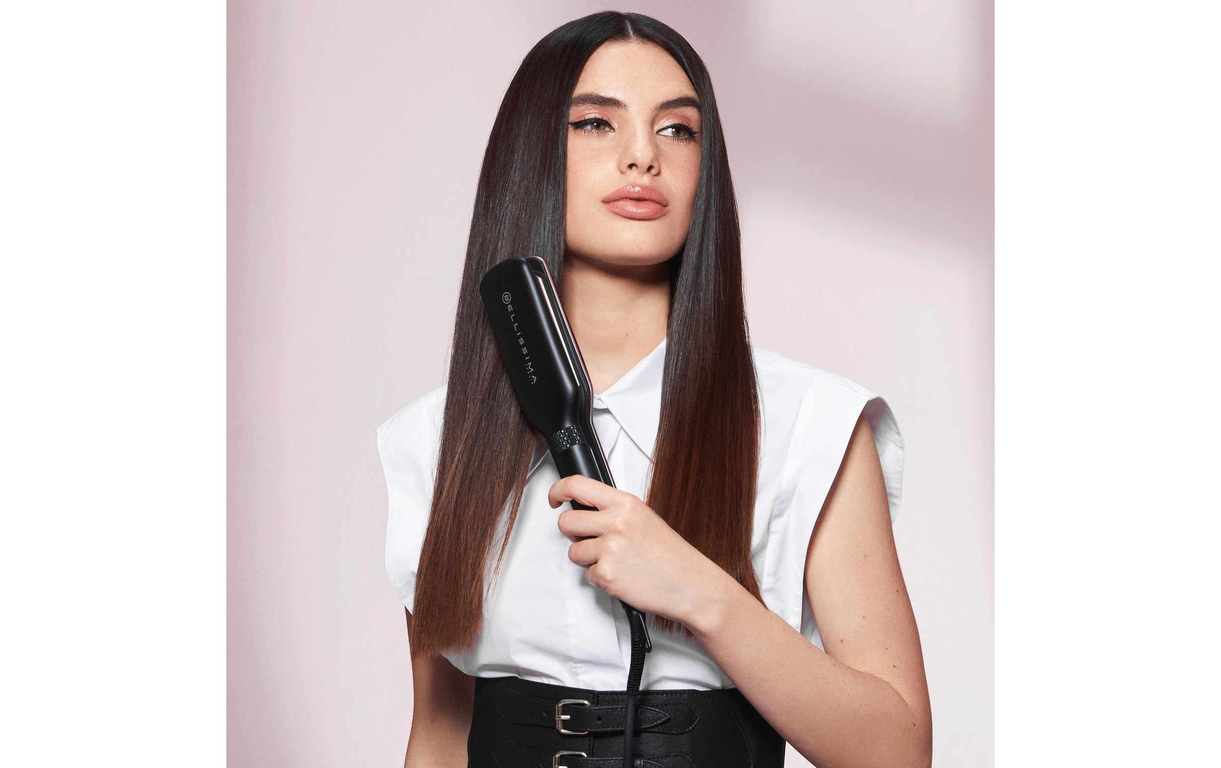BELLISSIMA ITALIA Glätteisen »BEL-LXIO-11878« Haarglätter mit Temperaturregelung für schonendes Styling