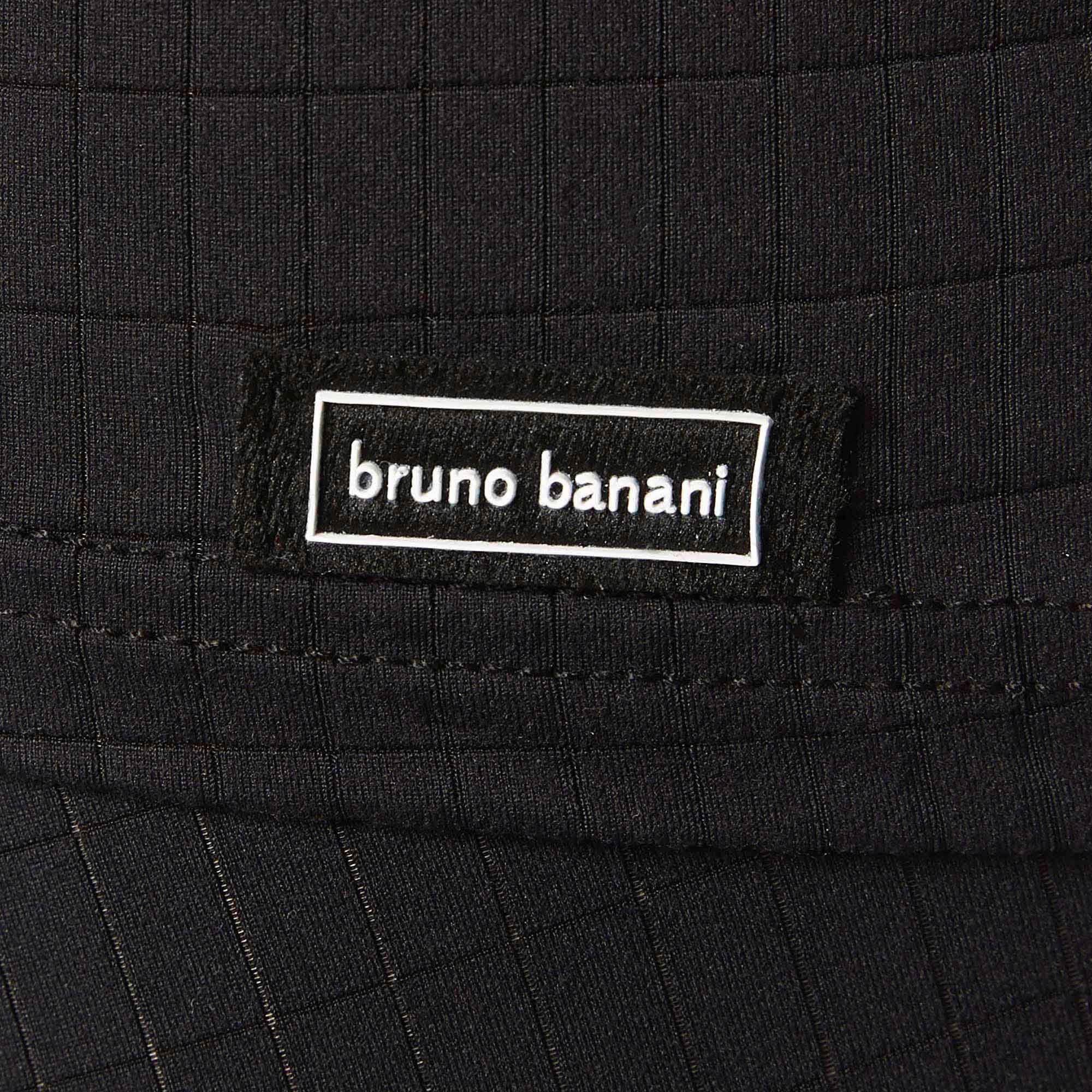 Bruno Banani V-Shirt »CHECK LINE 2.0« Pique Optik, Kurzarm, V-Neck, Cotton-Mix