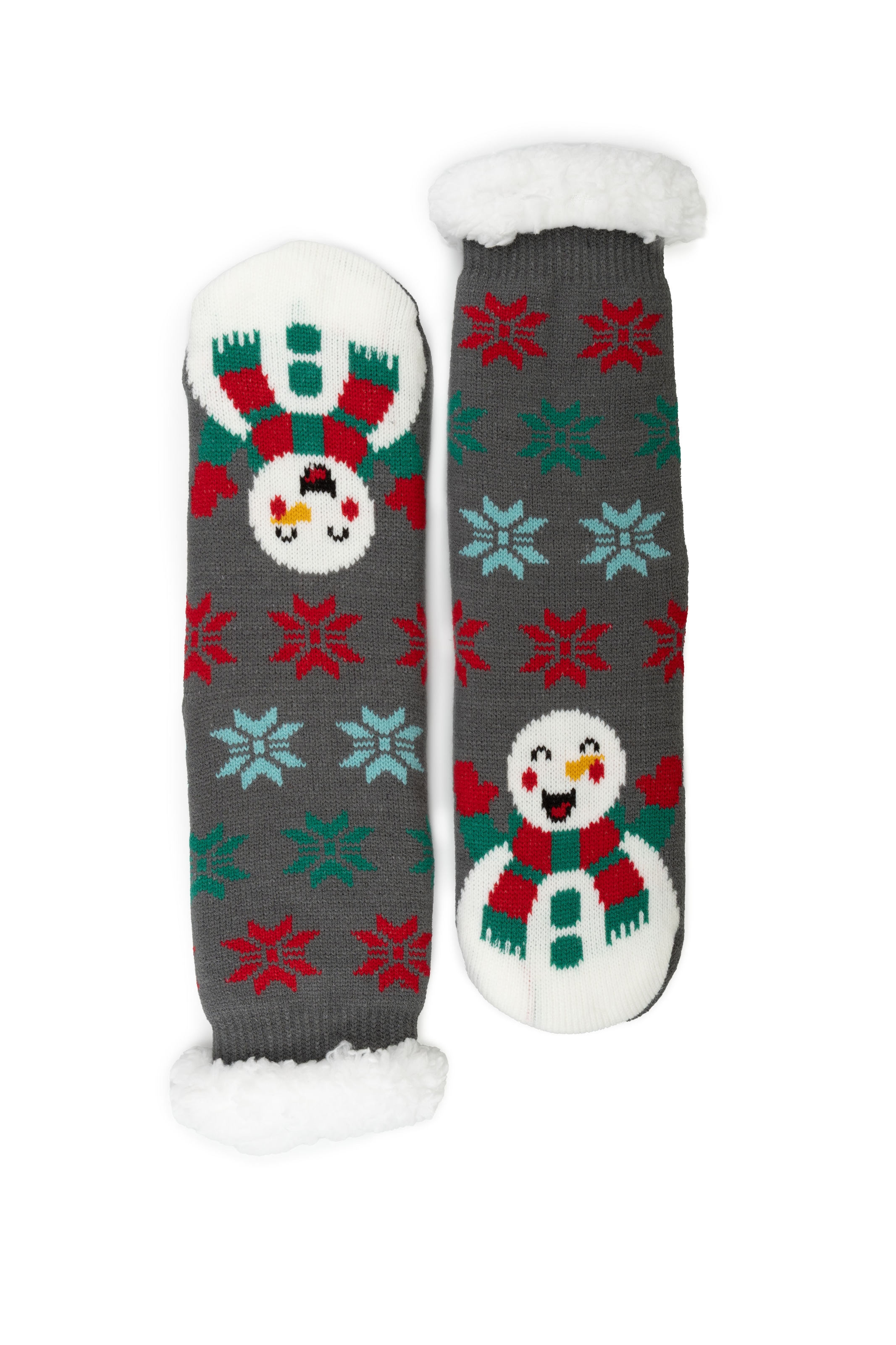 Capelli New York Chaussettes 1 Paar, 1 Couple tlg. rutschhemmende Sohle, warm gefüttert, Feinstrick