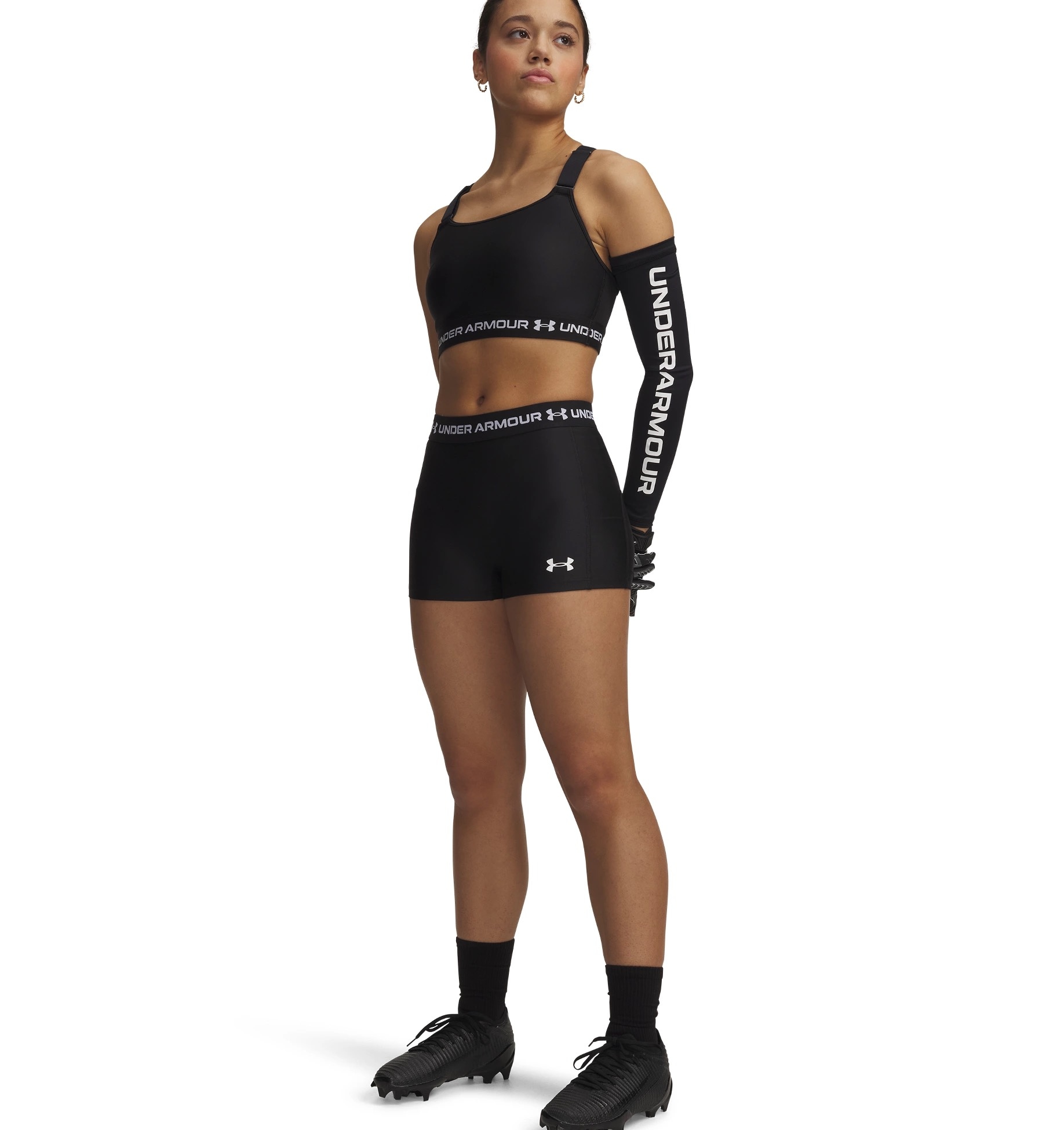 Under Armour® Trainingsshorts »HEATGEAR SHORTY«  mit Elasthan-Anteil, aus Polyester und Elasthan, leichtes Material