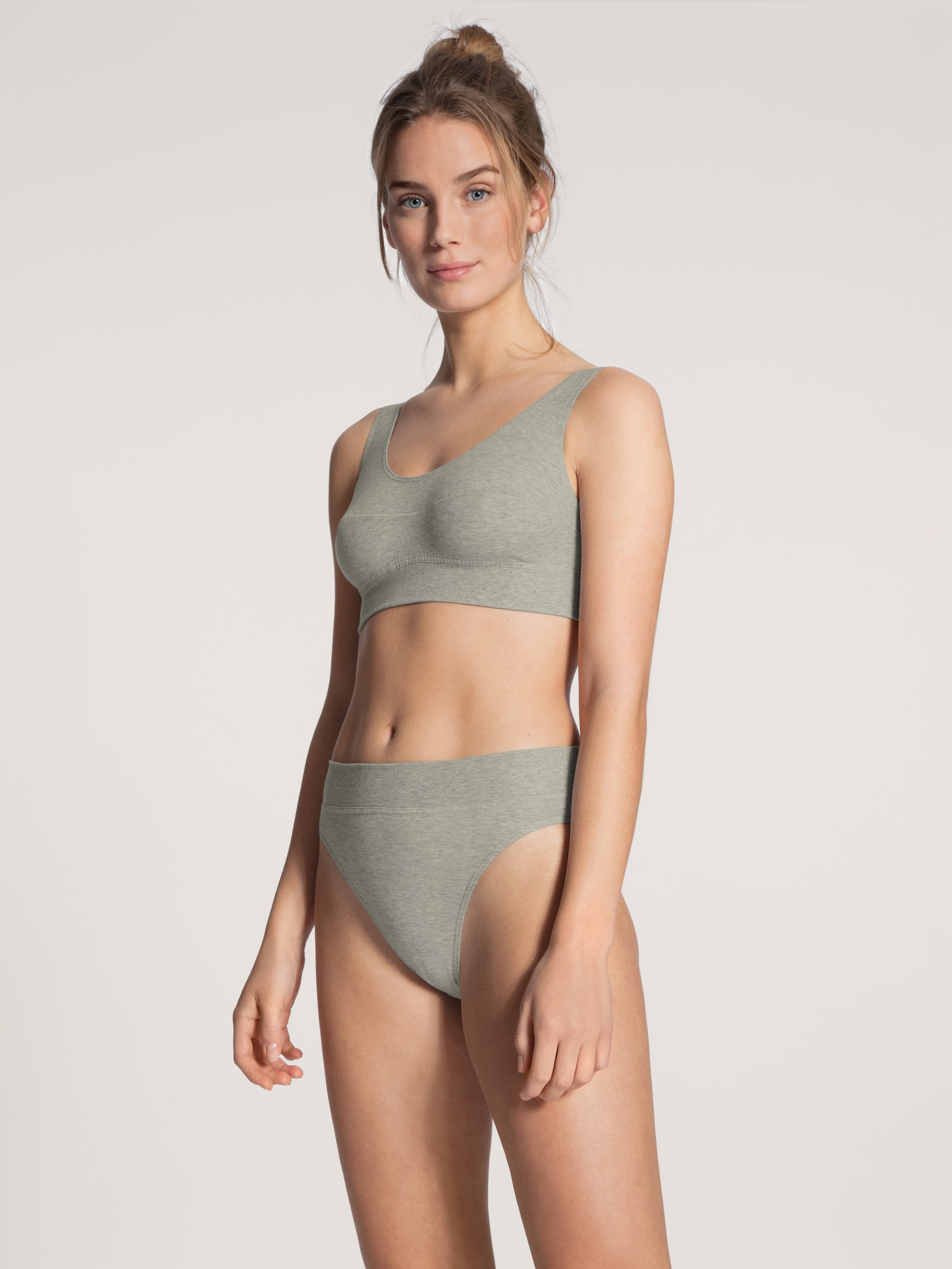 CALIDA High-Waist-Slip »Elastic« breiter Softbund, elastisch, Single Jersey, atmungsaktiv, weich