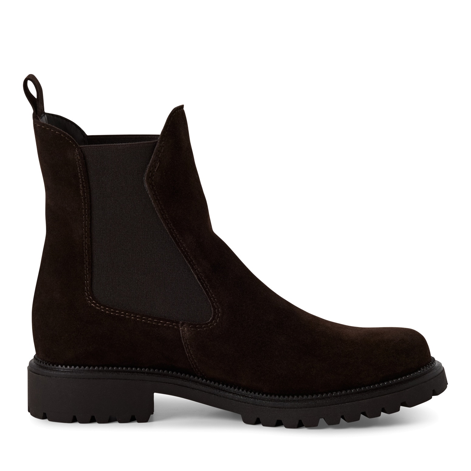 Tamaris Bottines chelsea  Chaussure business à talon bloc, boots à enfiler avec inserts stretch