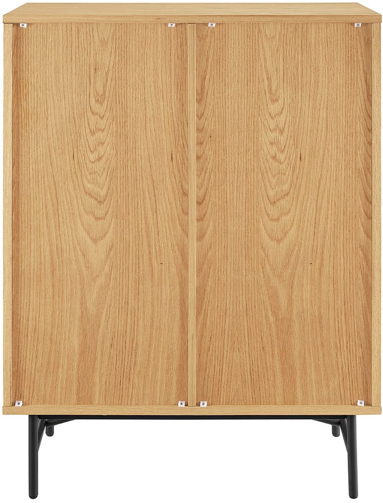 SalesFever Kommode »Visby Stilvolles Sideboard für den Wohnbereich« Eiche Echtholzfurnier
