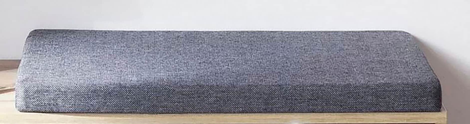 Home affaire Sitzauflage »Graz« Masse (B/H/T in cm): (49/5/32) - Farbe Grau