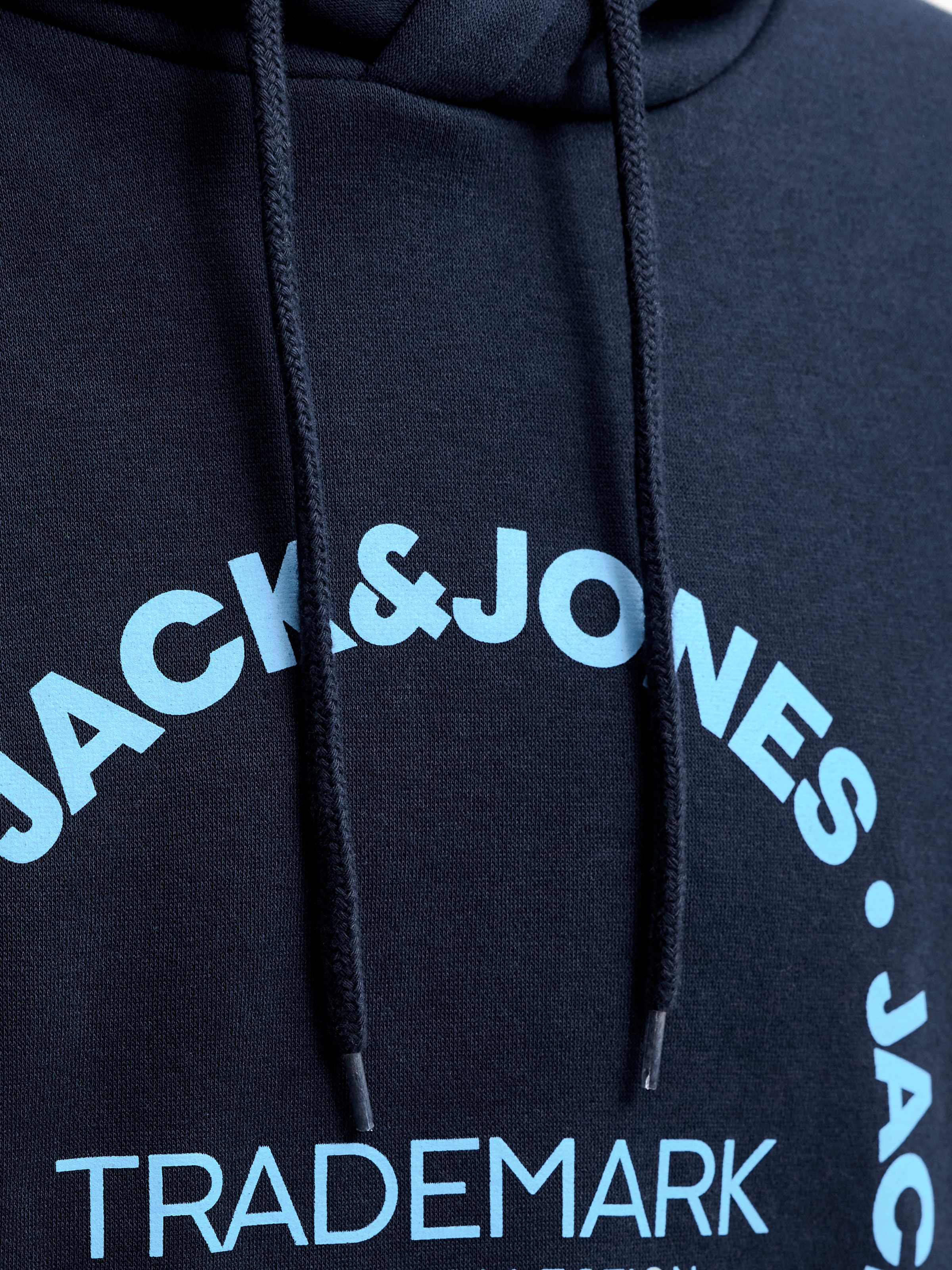 Jack & Jones PlusSize Sweat à capuche »JJBENSON SWEAT HOOD PLS«, mélange de matériaux, coupe régulière
