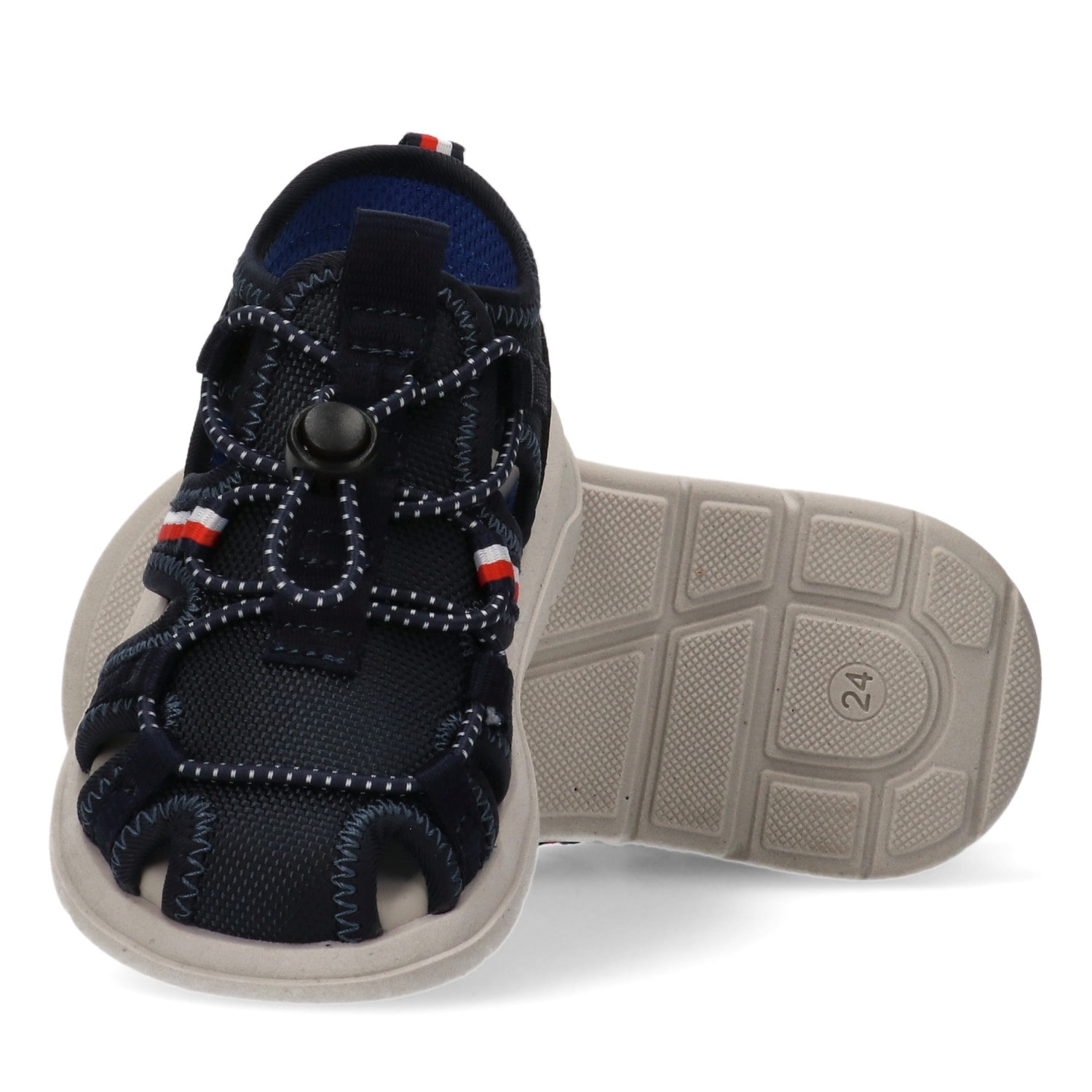 Tommy Hilfiger Sandale  Chaussure de trekking, chaussure d'été avec fermeture rapide pratique