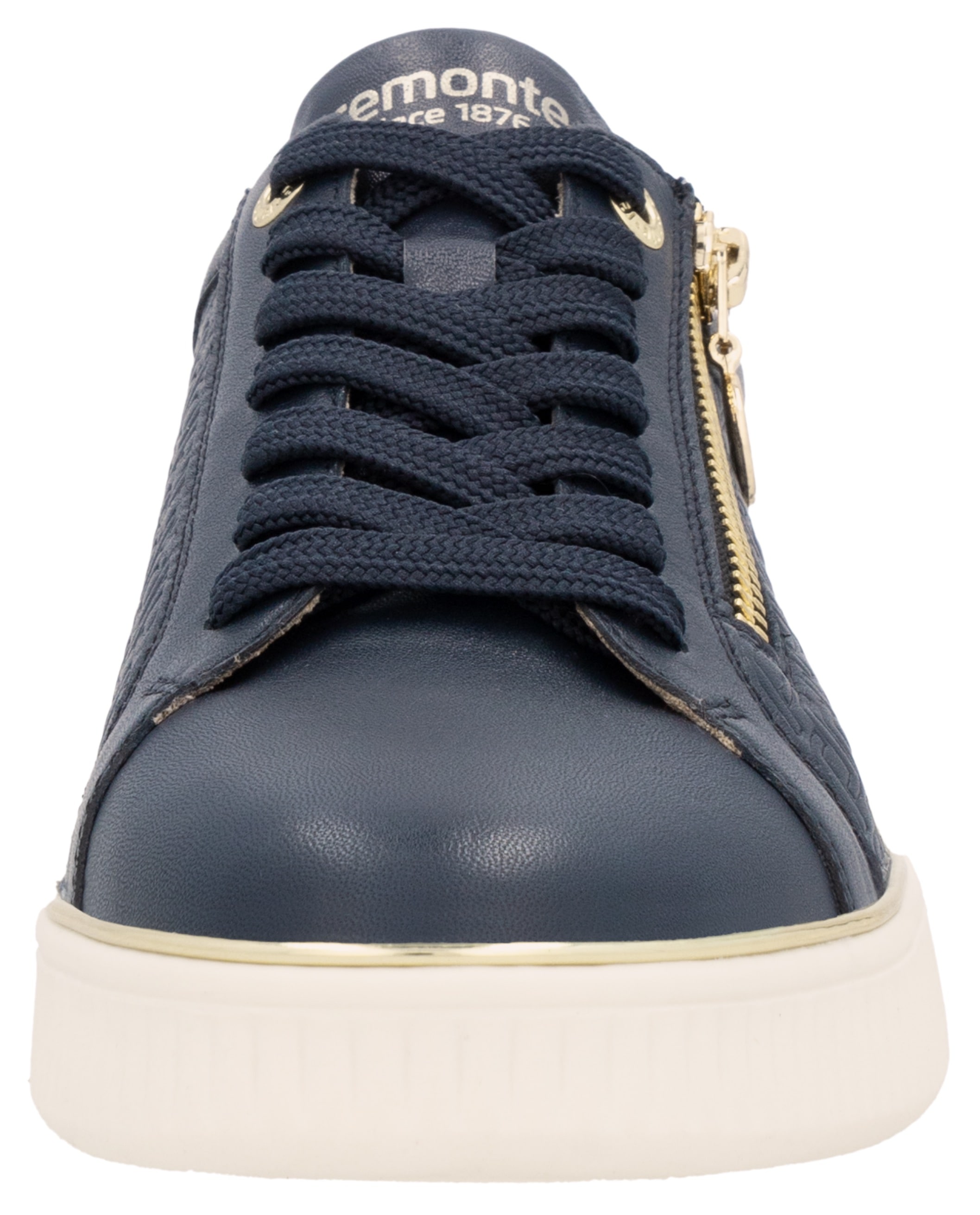 Remonte Plateausneaker  , Freizeitschuh, Halbschuh, Schnürerschuh, seitlicher Reissverschluss