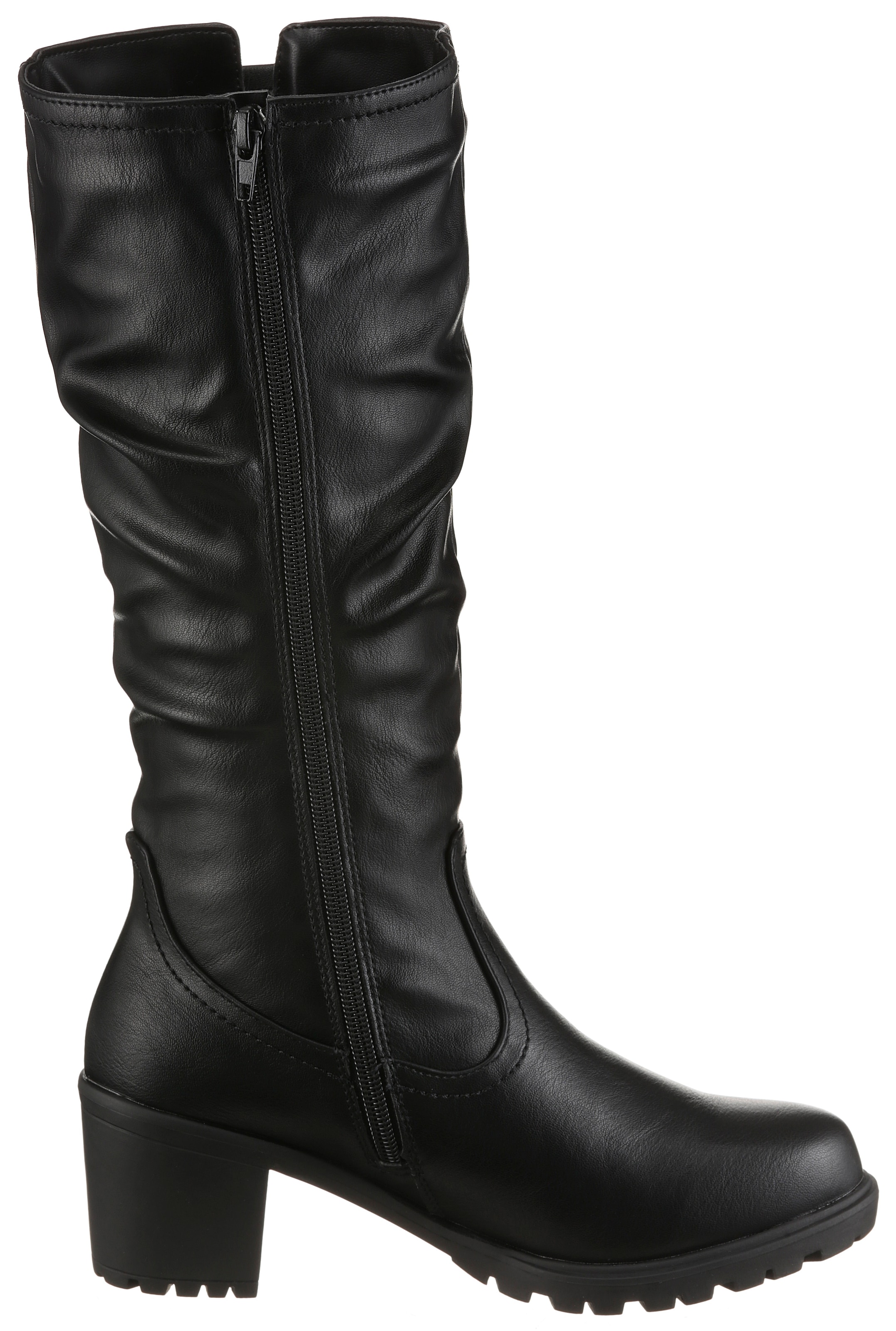 Aniston SHOES Bottes  mit slouchy Schaft mit Raffungen - NEUE KOLLEKTION