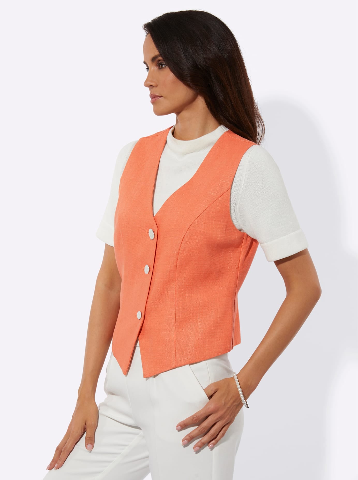 creation L Gilet court
