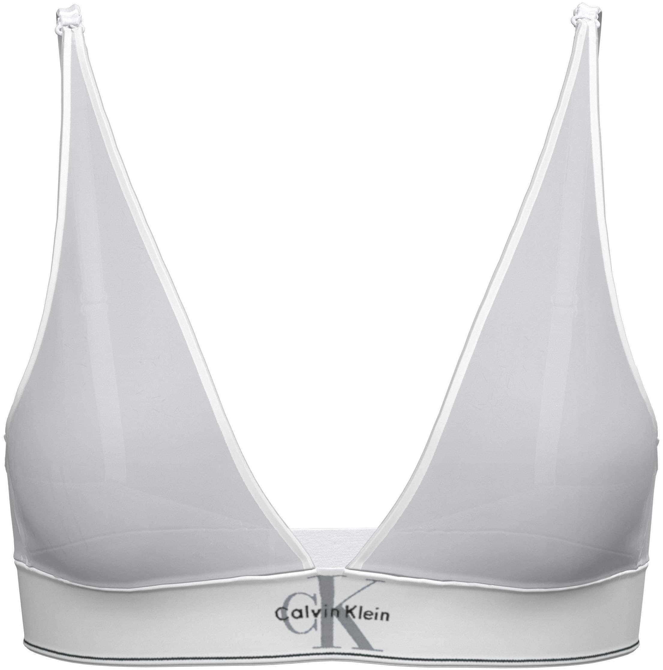 Calvin Klein Underwear Triangel-BH »LIGHTLY LINED TRIANGLE« Körpernahe Passform mit verstellbaren Trägern