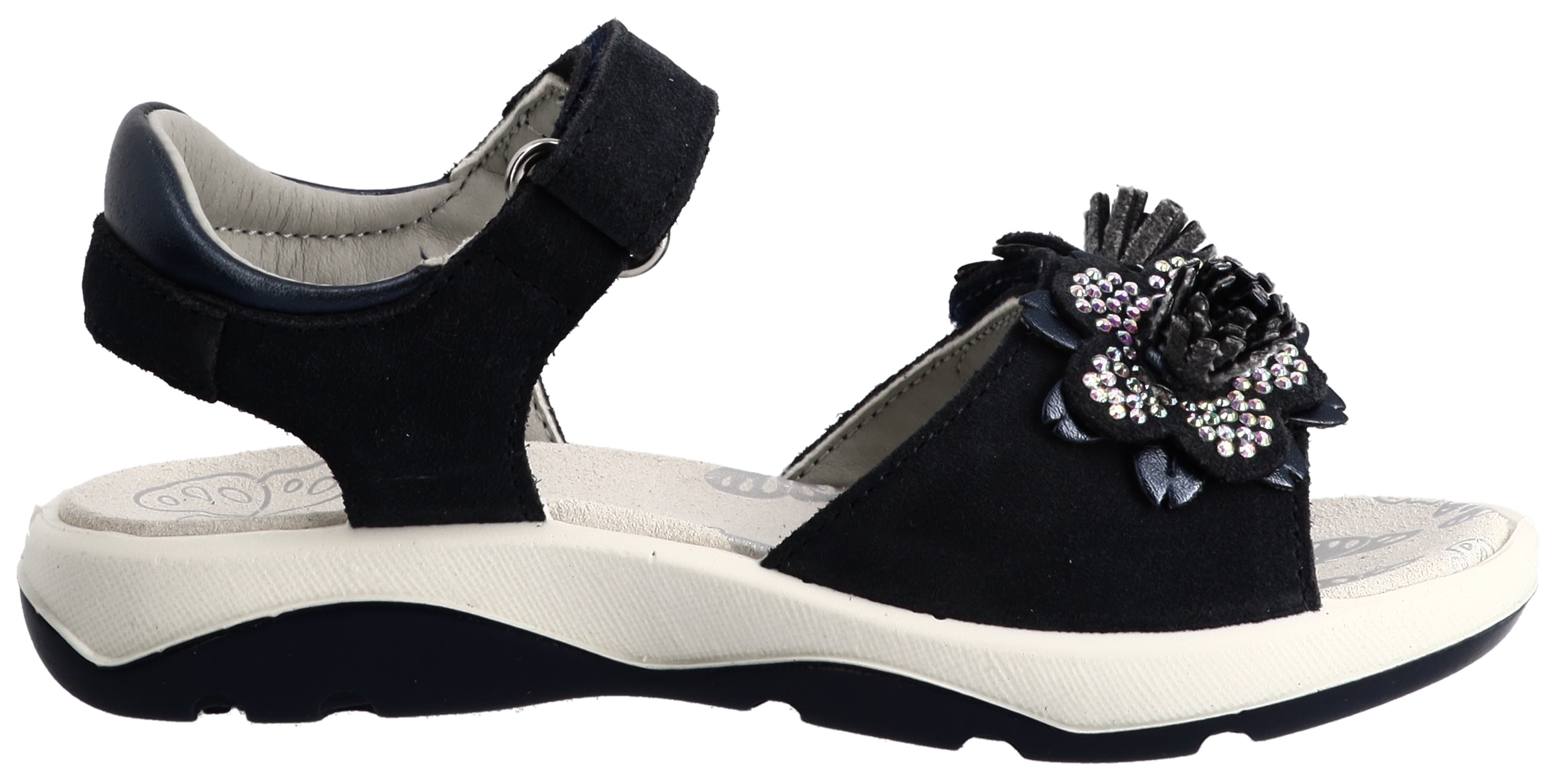 Lurchi Sandale »Florini 1«  Klettschuh mit Fransen, Grössenschablone zum Download