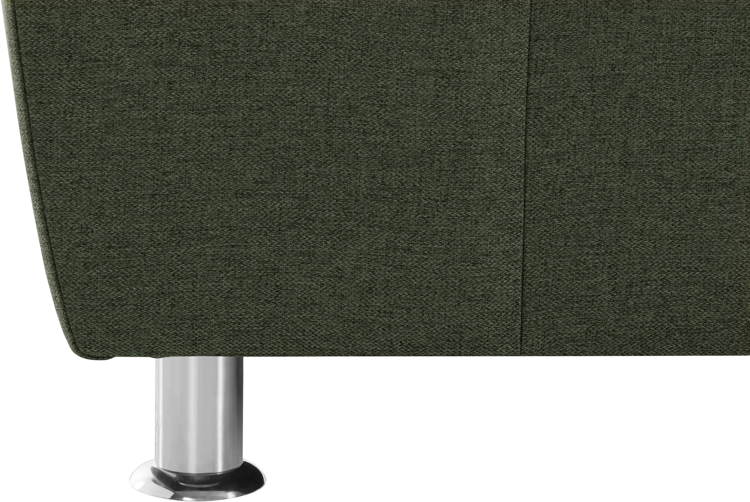 DOMO collection 2-places »FRANZI zeitlos & elegant, moderne Sitzheftung« wahlweise mit Kopfteilverstellung, inklusive Zierkissen