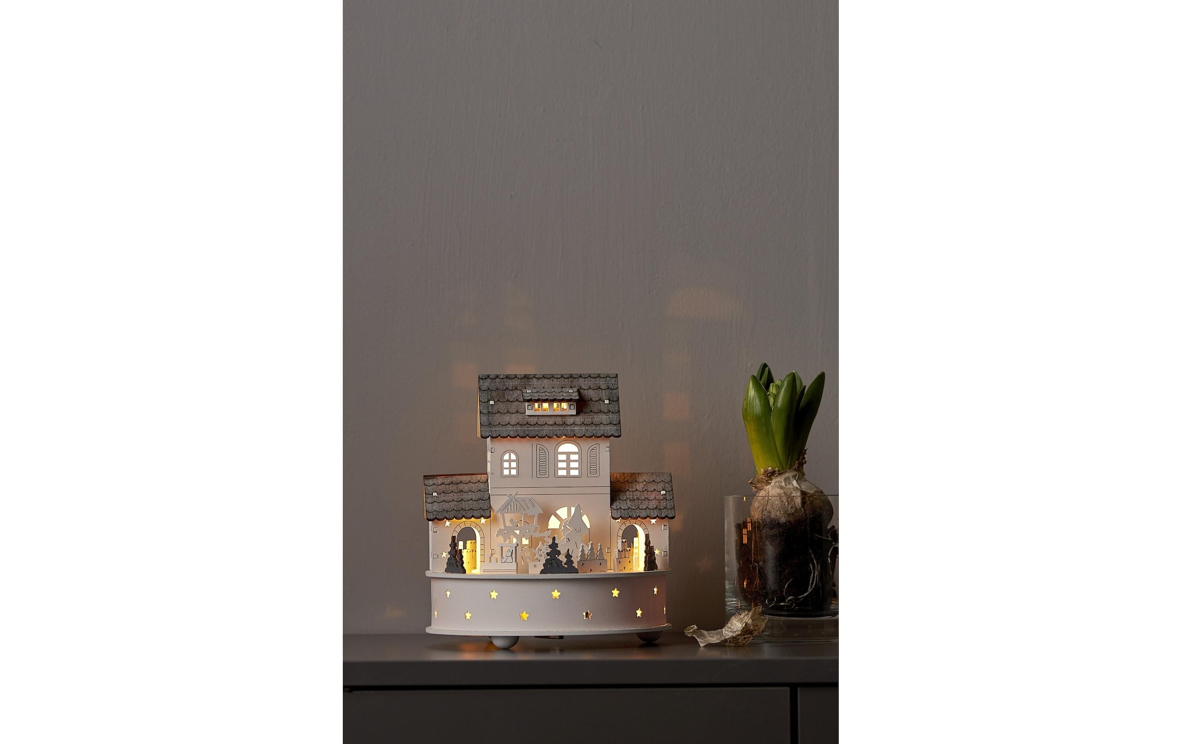 Parforce Traditional Hunting LED Dekofigur »Grauberg 1« Warmweiss