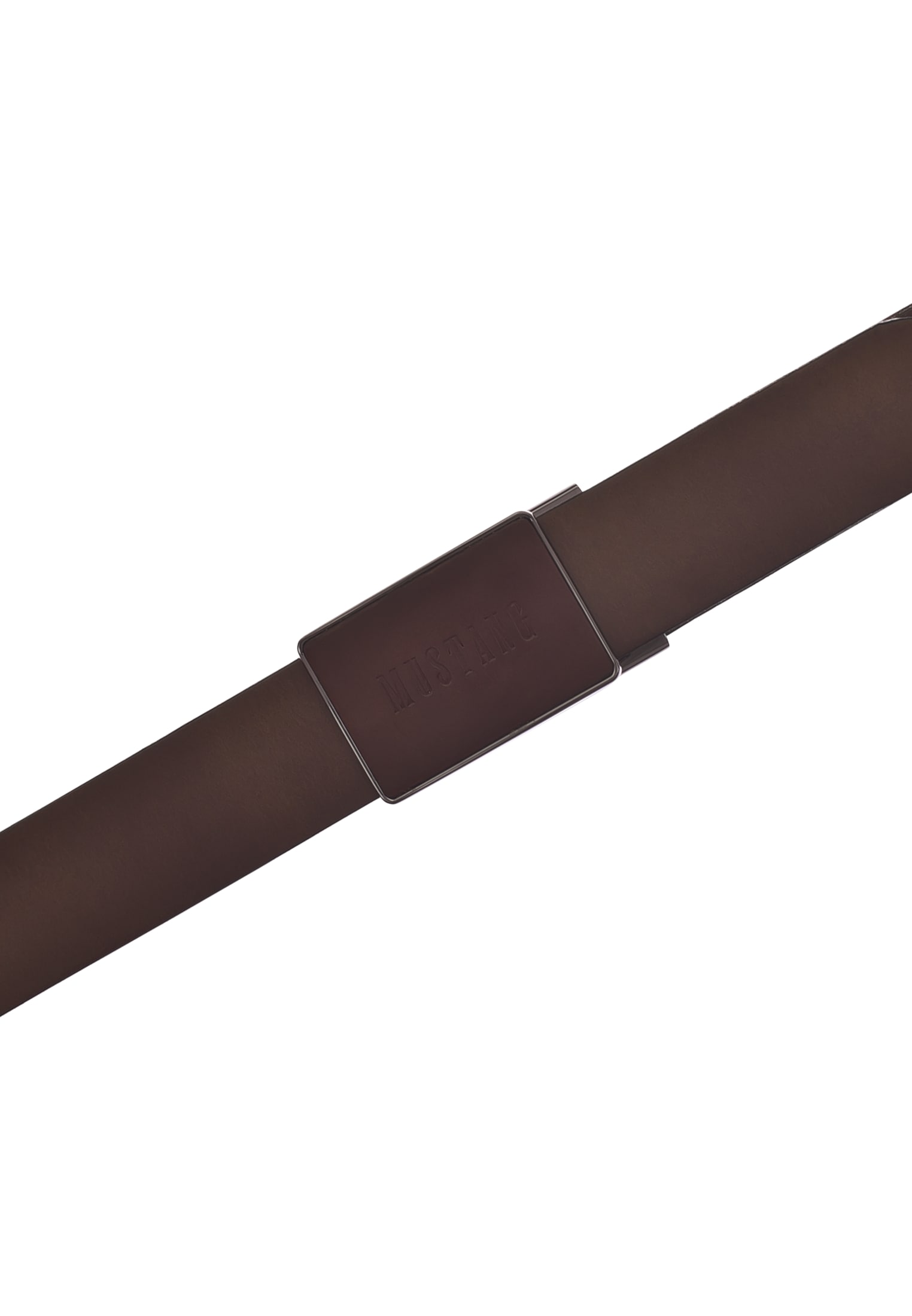 MUSTANG Ceinture en toile réglable »"Lucas"« 1 cuis Schliesse mit Logoschriftzug, modisch, 3,5 cm