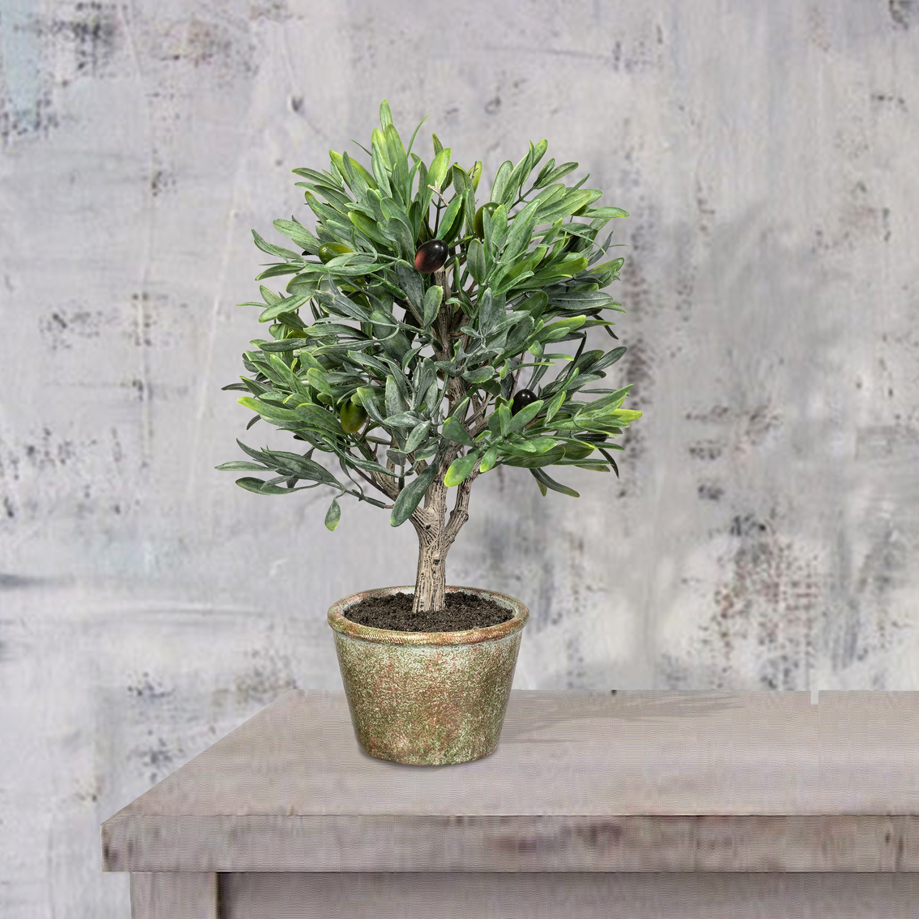 Creativ green Plante artificielle »Olive« mit detailgetreuer Gestaltung