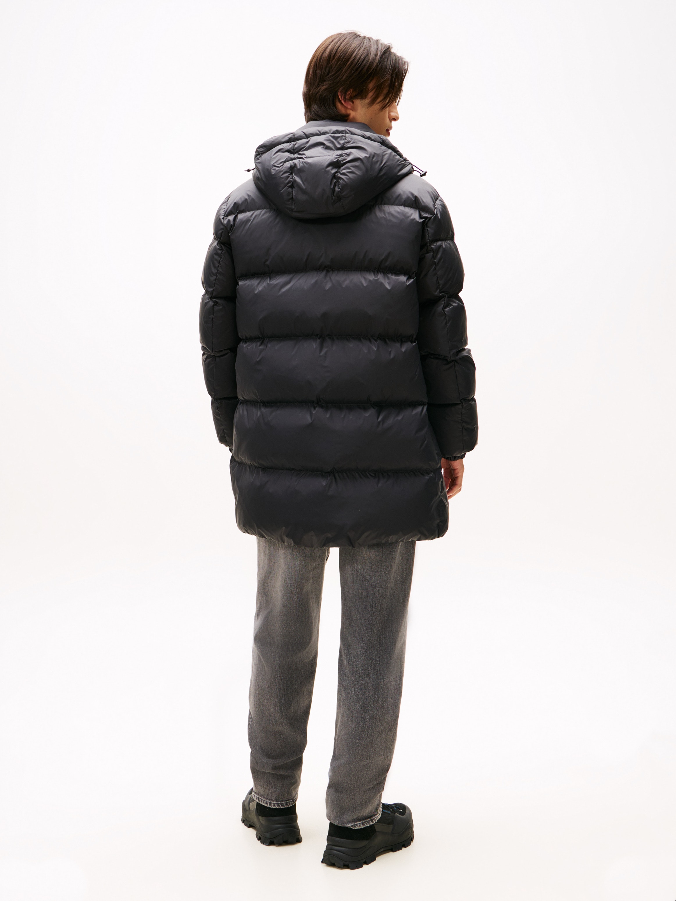 Tommy Jeans Veste matelassée »TJM ESSENTIAL DOWN PARKA« mit Kapuze Daunenjacke, Übergangsjacke mit Kapuze