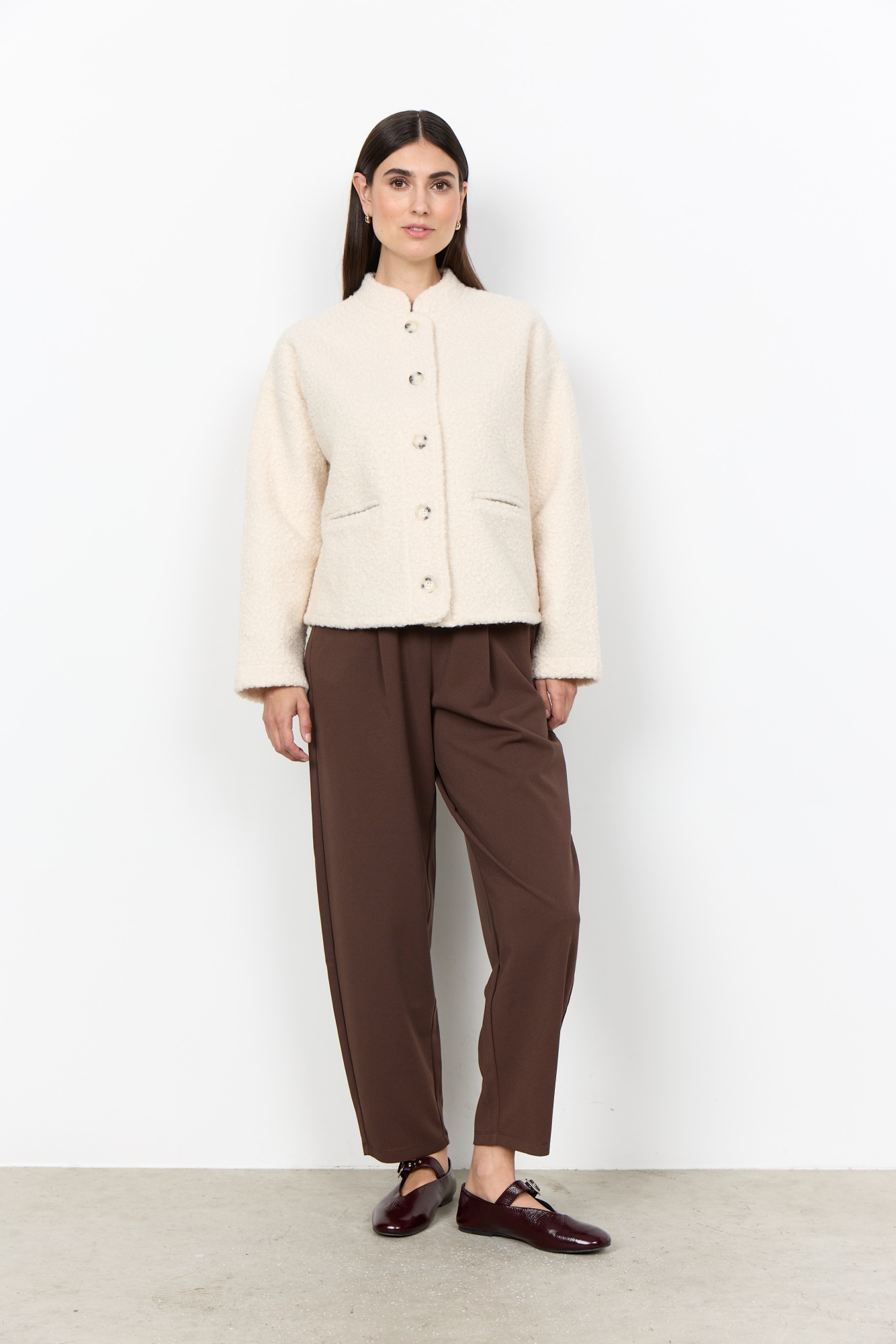 soyaconcept Veste courte »SC-SHAIMA 1« Kunstfaser