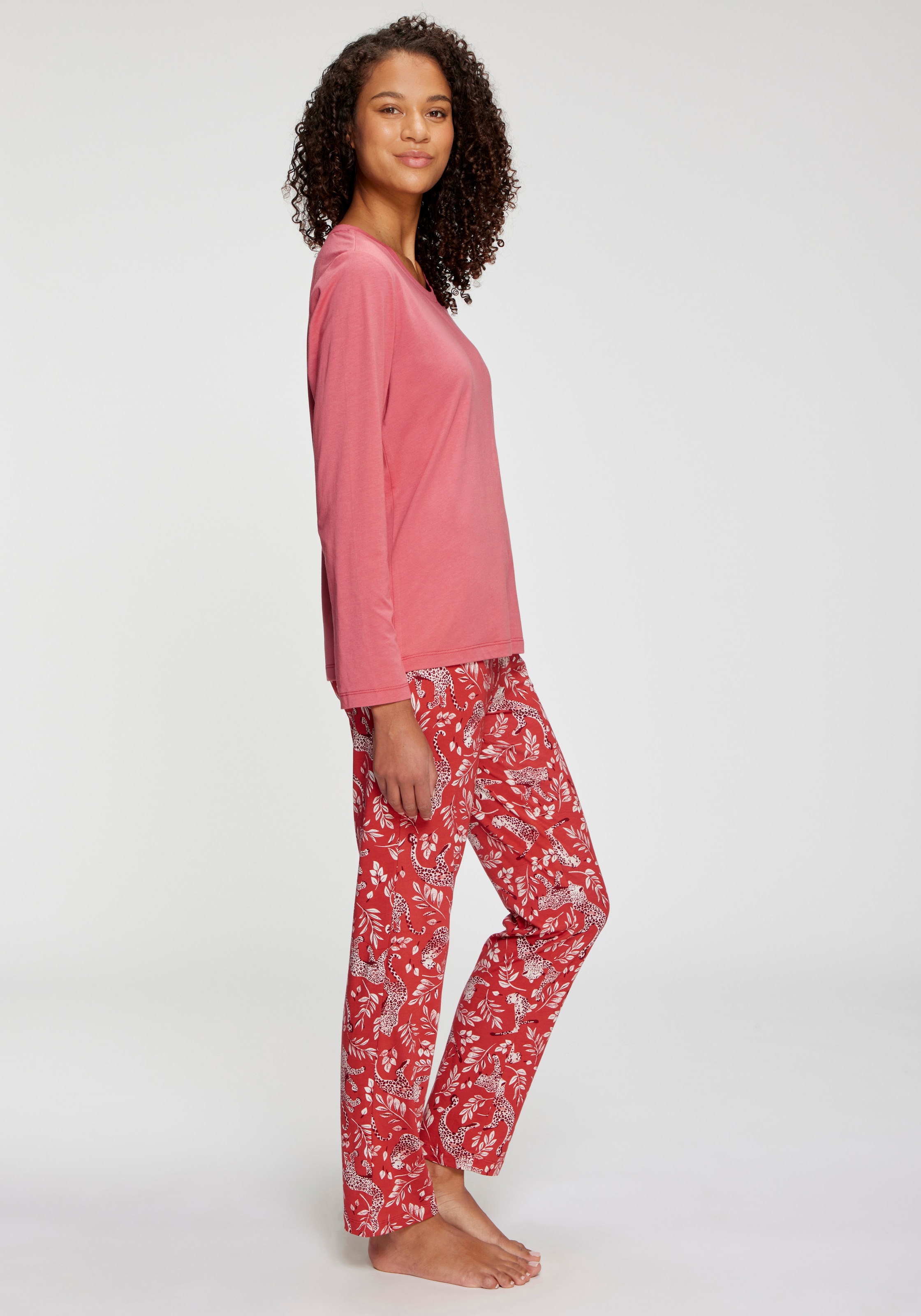 Vivance Dreams by Lascana Pantalon de pyjama  avec poches passepoilées