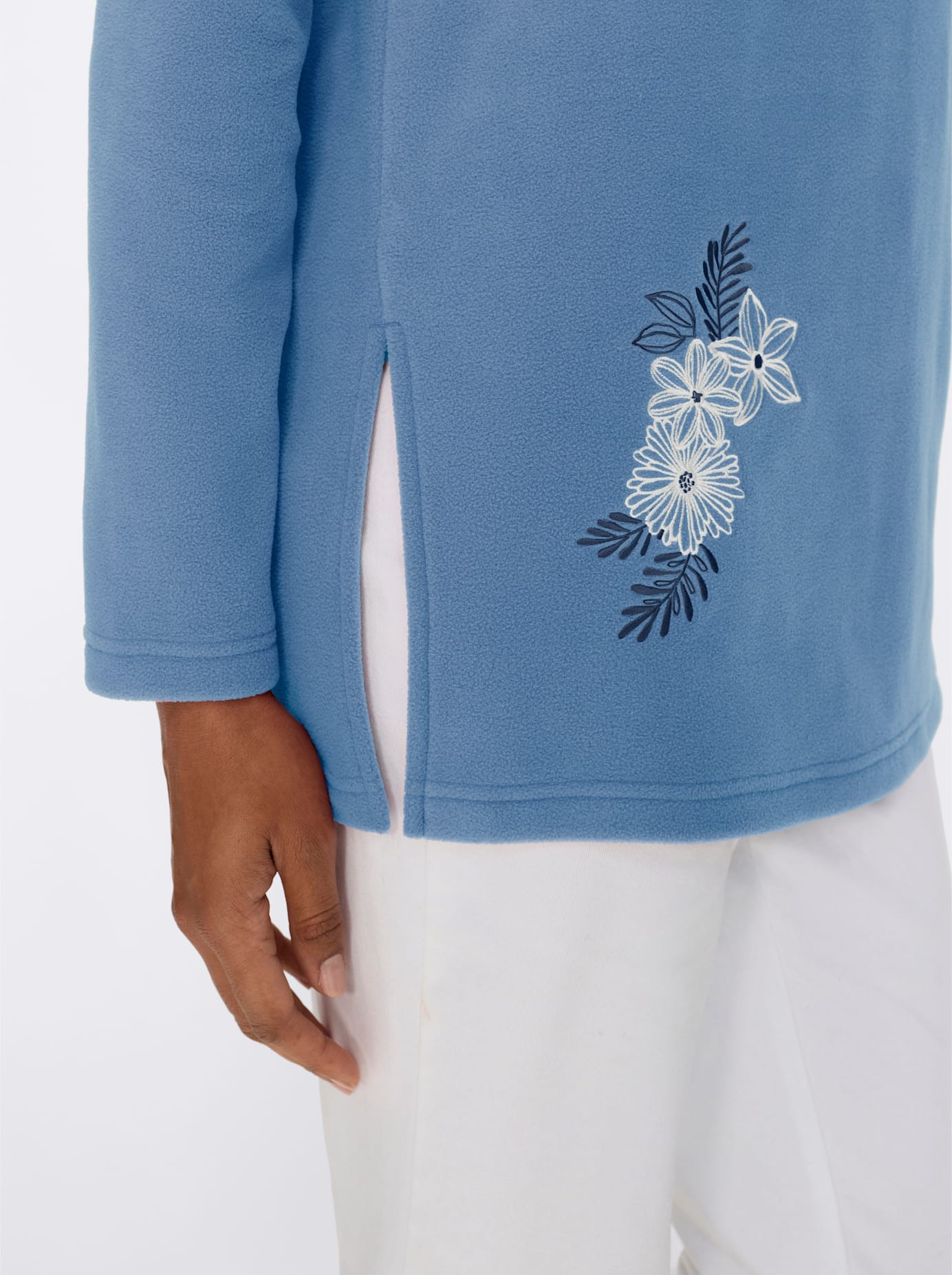 Classic Basics T-shirt en polaire »Fleece-Shirt« 1