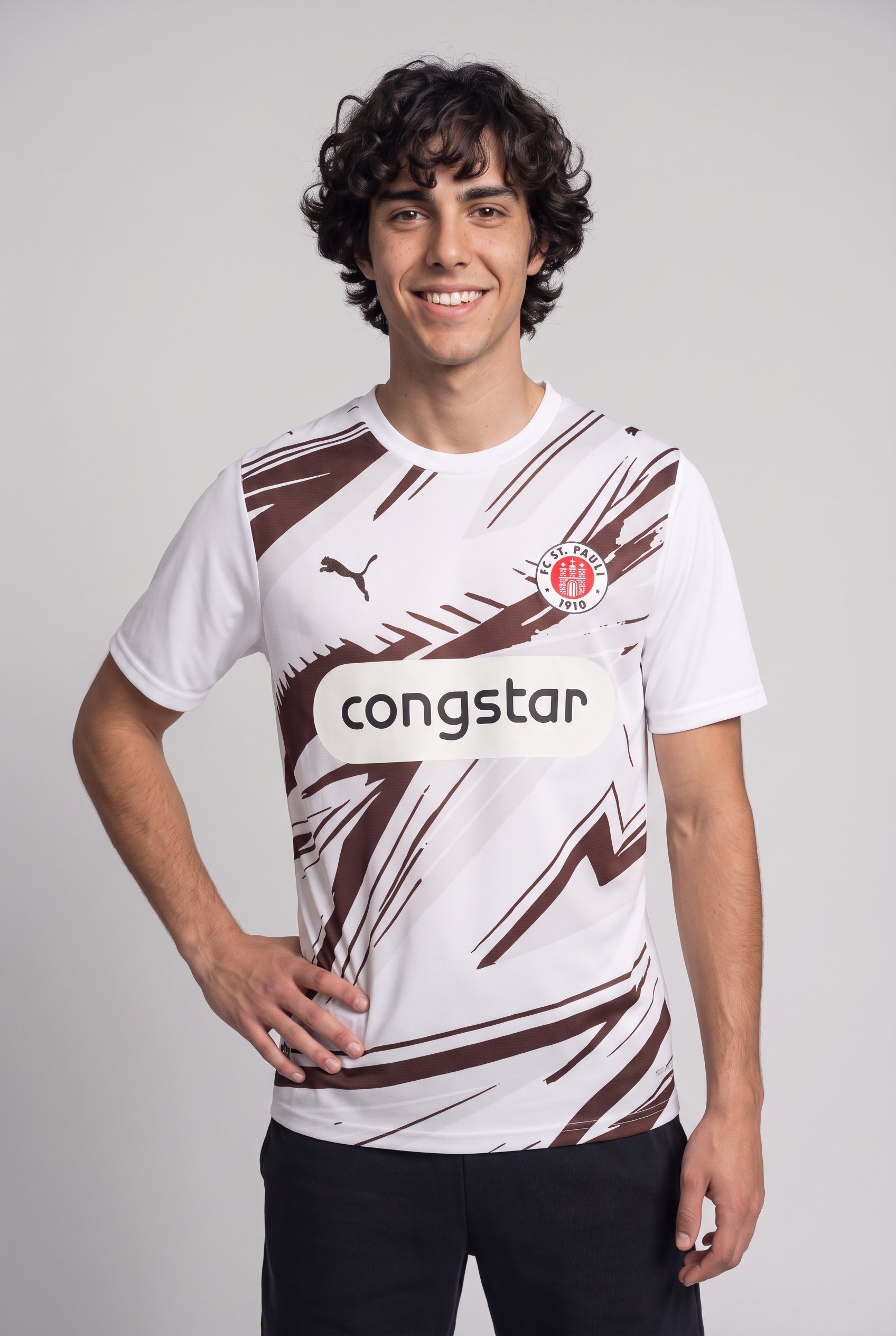 PUMA Fussballtrikot »FCSP AWAY JERSEY REPLICA« mit DryCELL-Technologie, atmungsaktiv, mit Rundhalsausschnitt
