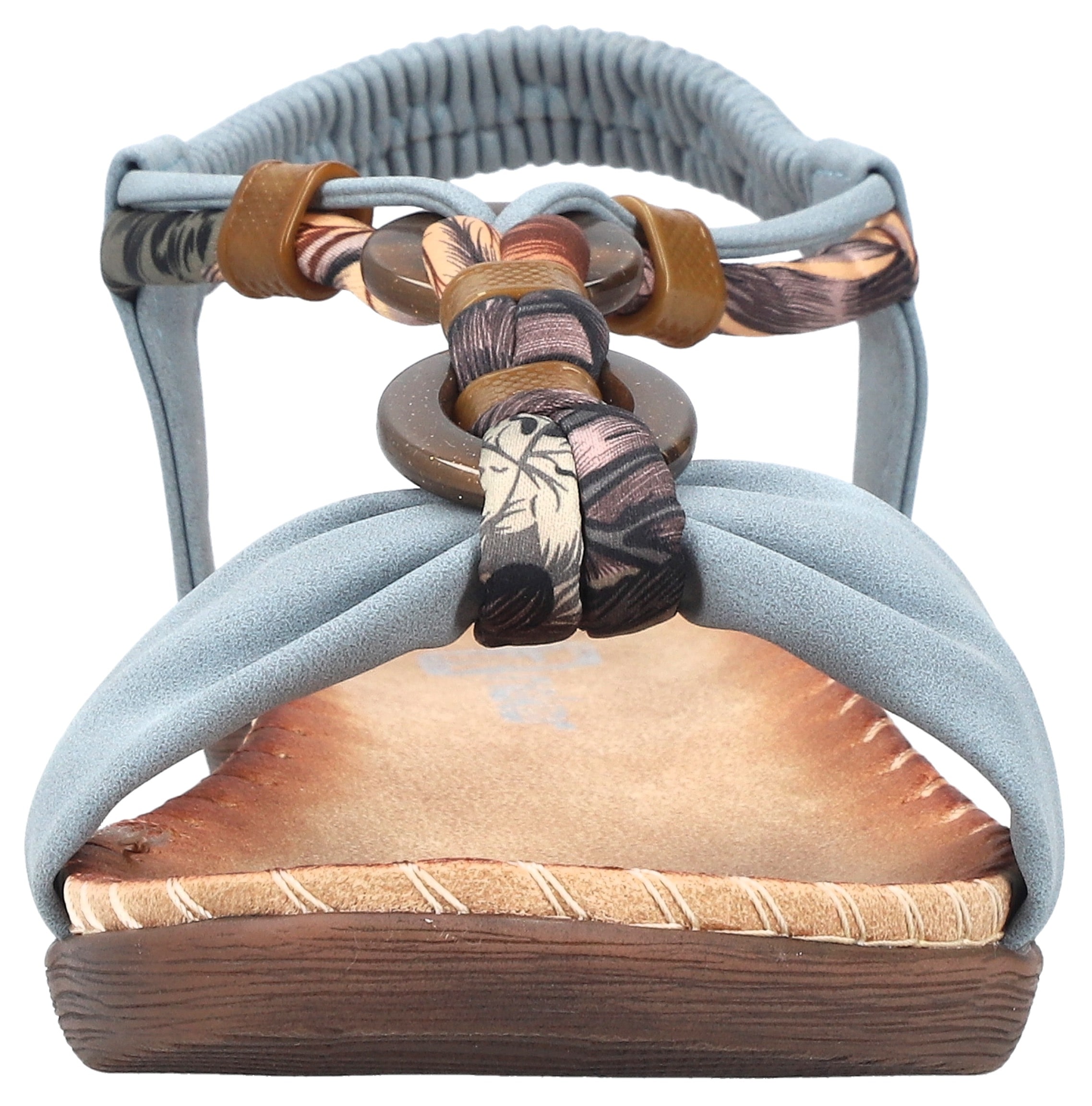 Rieker Sandale  Sommerschuh, Urlaubsschuh, Fersenriemchen mit Gummizug