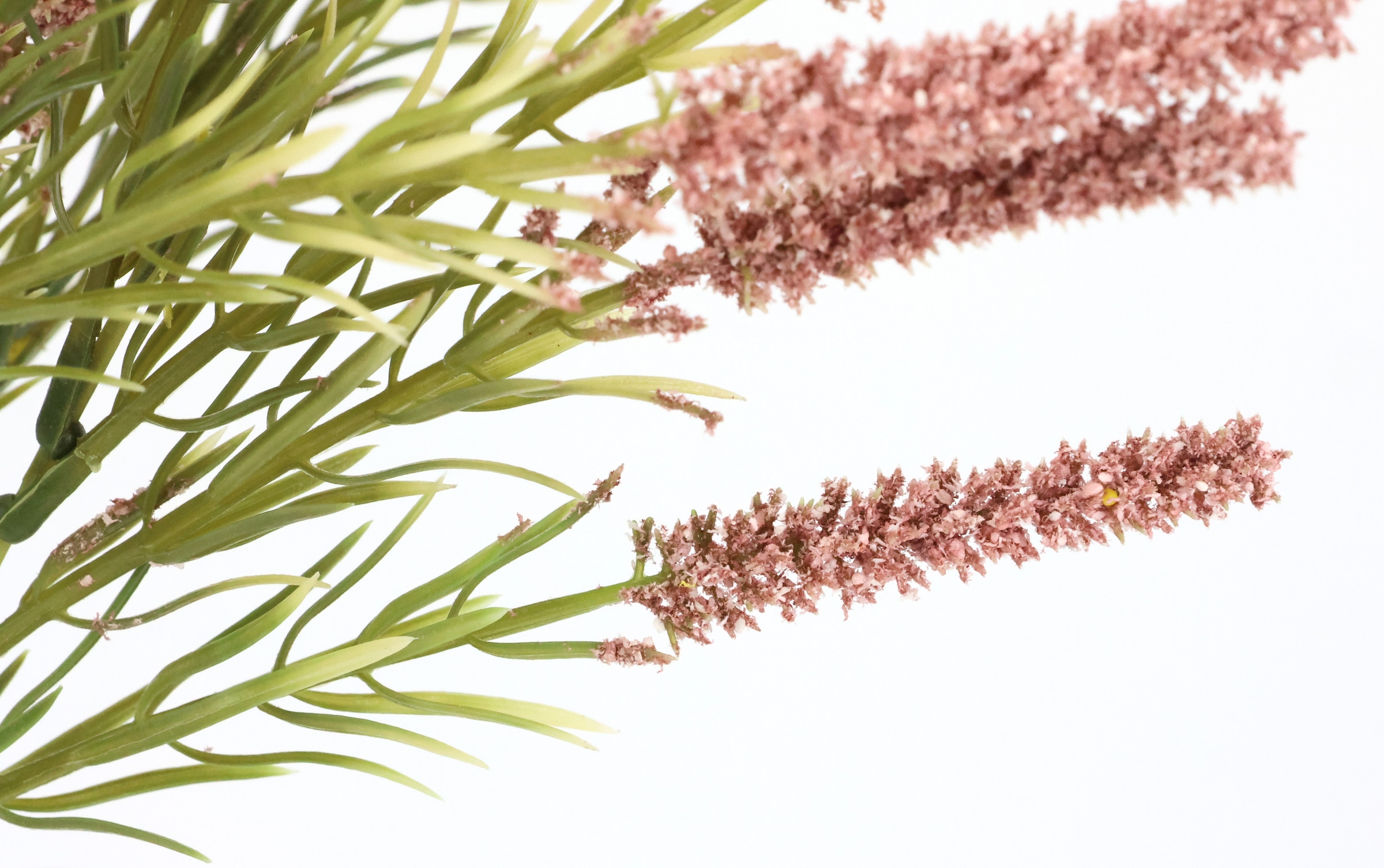 I.GE.A. Kunstpflanze »Erikabusch 3er Set« 35cm Erika Heidenkraut Strauch Bouquet Tischdeko Pflanze Herbstdeko