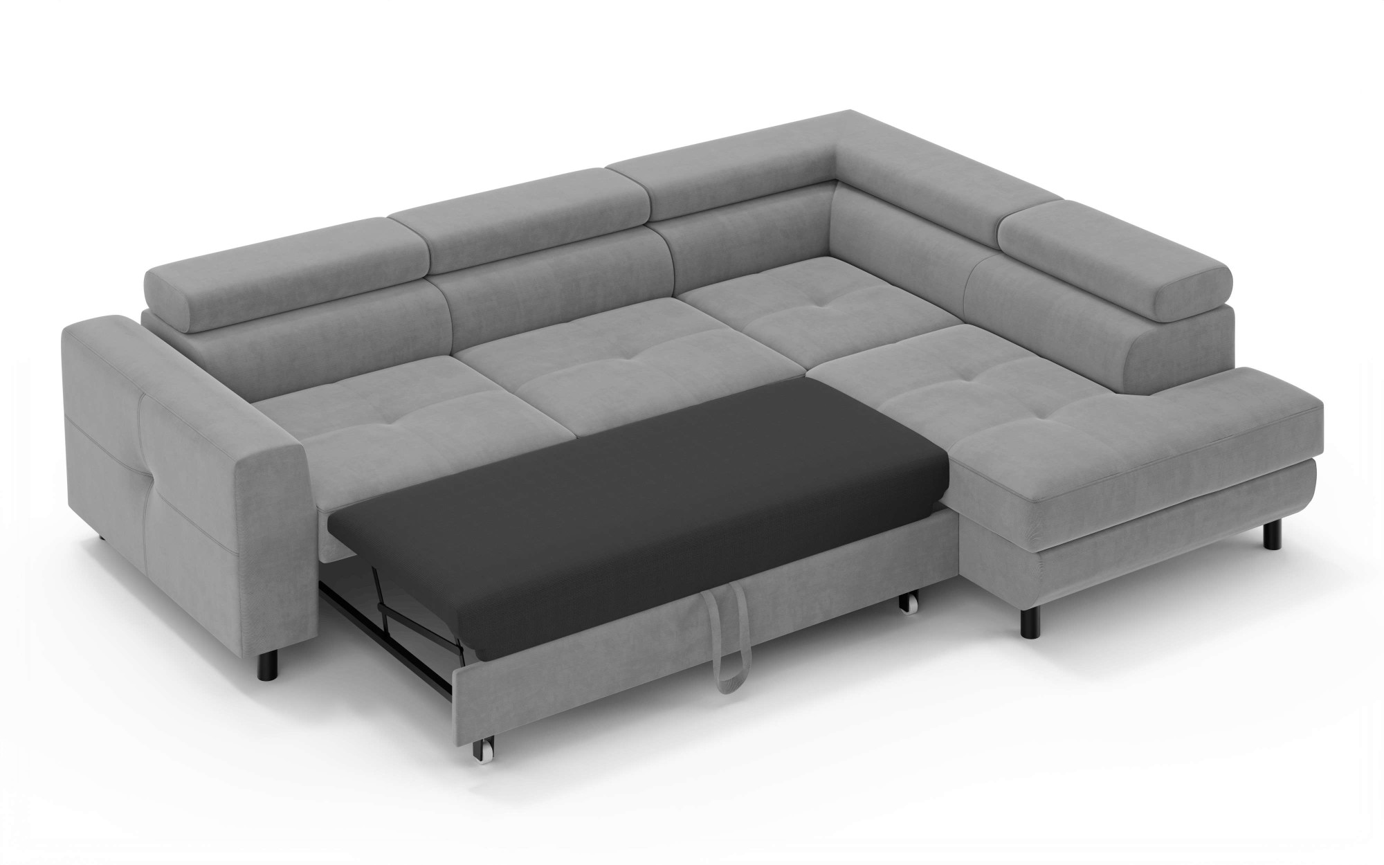 GOODproduct Canapé d'angle »AADEN Schlafsofa 254 cm - OTTO. Verlässliche Qualität.« mit Bettfunktion, Bettkasten, Kopfstützen, rechts/links bestellbar