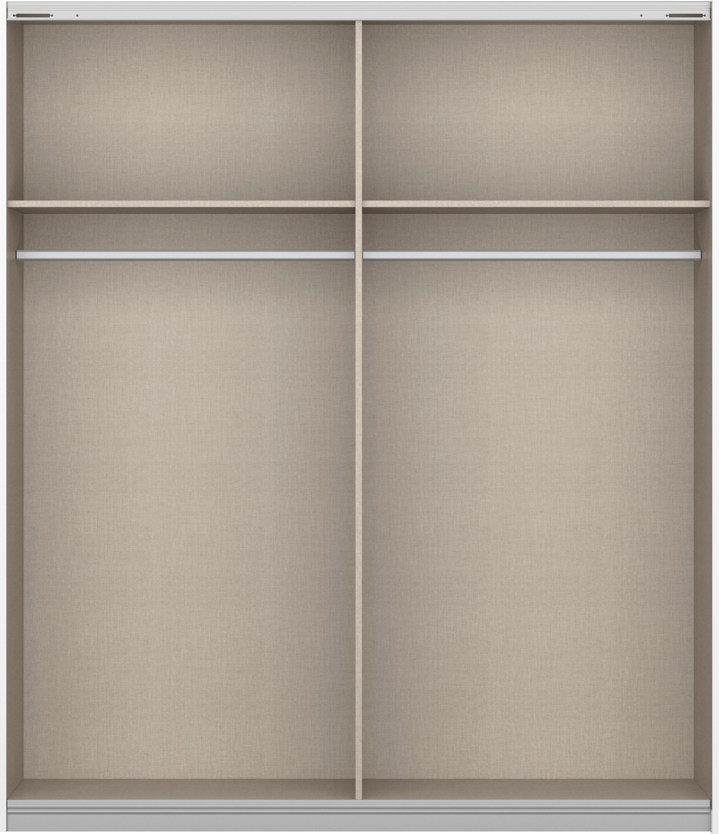 rauch Schwebetürenschrank »Kleiderschrank Schrank Garderobe Wäscheschrank Ankleide MALIBU« in 5 Breiten, Höhe 210 cm,  mit grossflächigen Türen, grosszügiger Stauraum MADE IN GERMANY