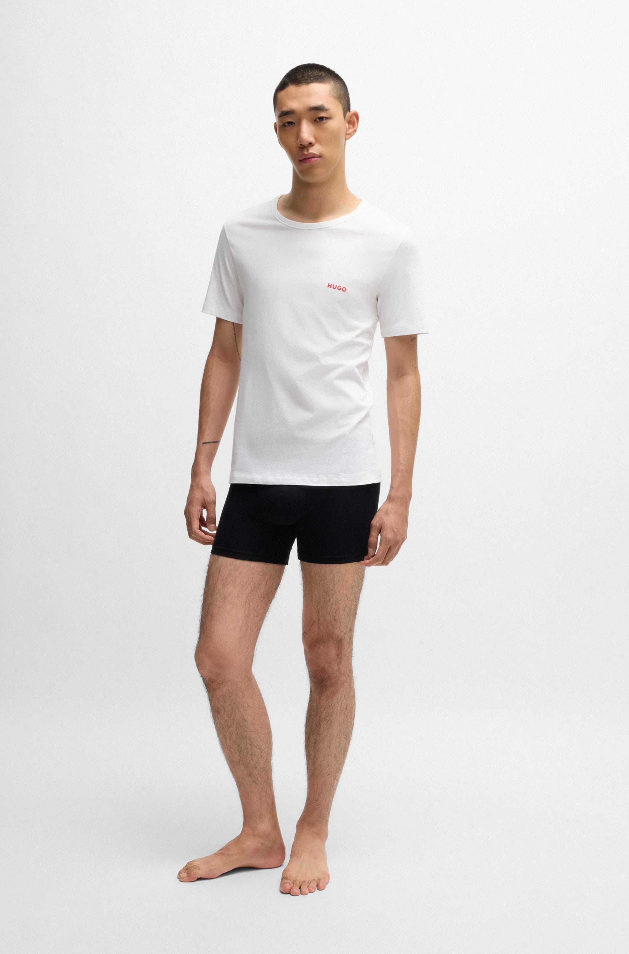 HUGO Underwear T-Shirt »RN TRIPLET P«, 3 Stk.
