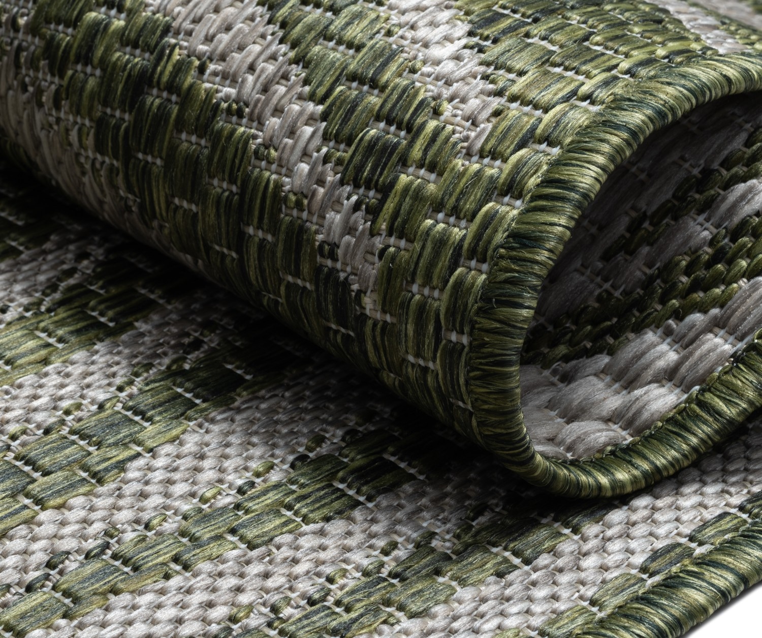 Myflair Möbel & Accessoires Teppich »Autumn« rechteckig 8 mm Höhe Wendeteppich, Blätter Motiv, Outdoor geeignet, Balkon, Terrasse