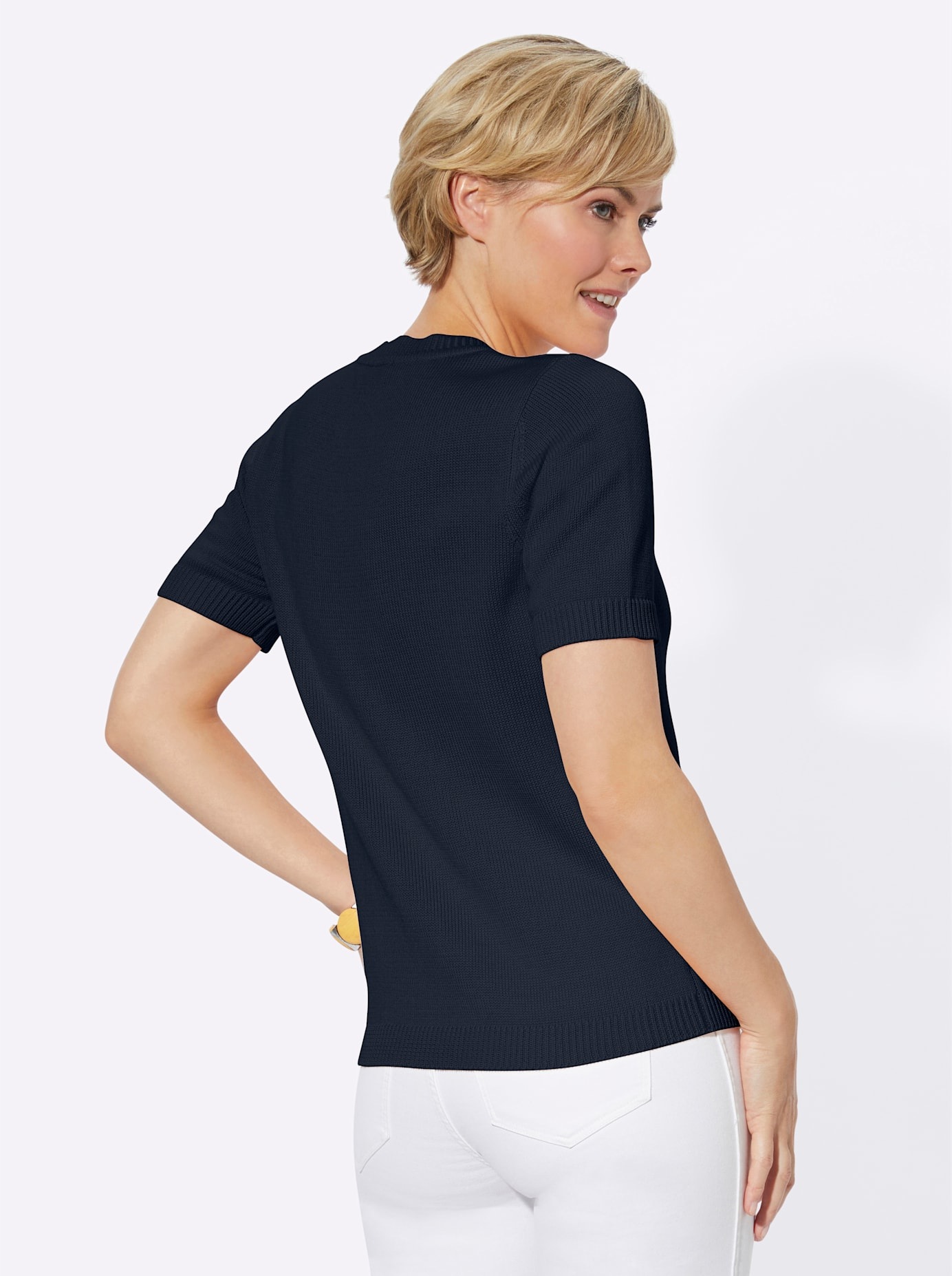 Casual Looks Pull à manches courtes »Pullover«