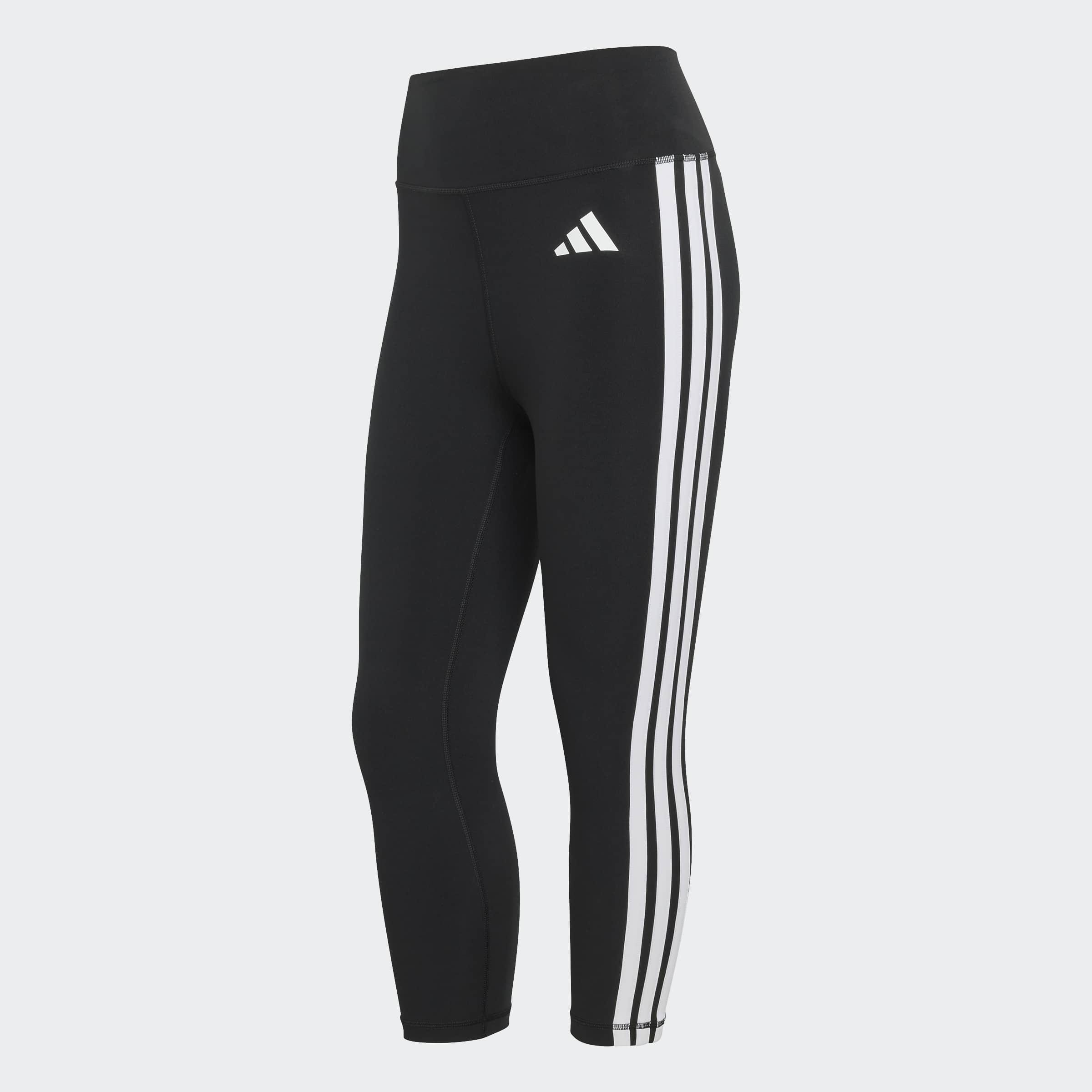 adidas Performance Caleçon d'entraînement »OPTIME ESSENTIALS WORKOUT 3-STREIFEN 3/4 LEGGINGS«