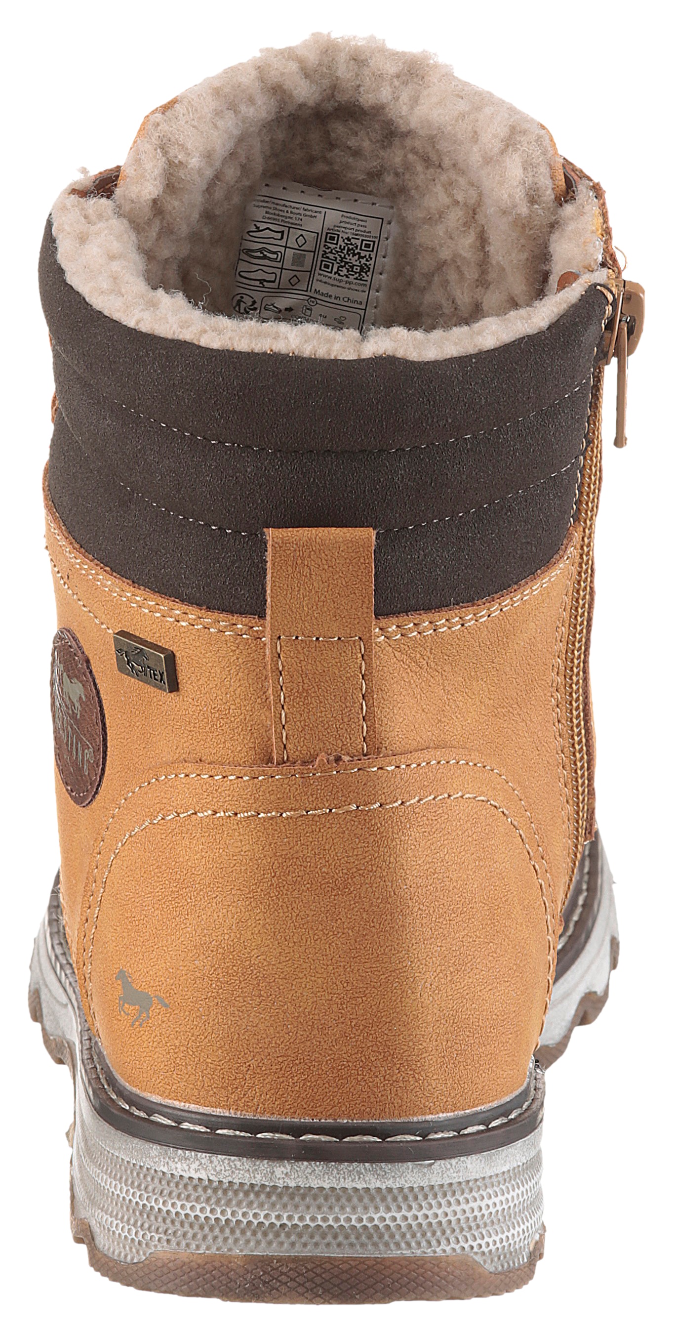 Mustang Shoes Bottes d'hiver »Arturo«  bottes à lacets, bottes outdoor avec membrane TEX