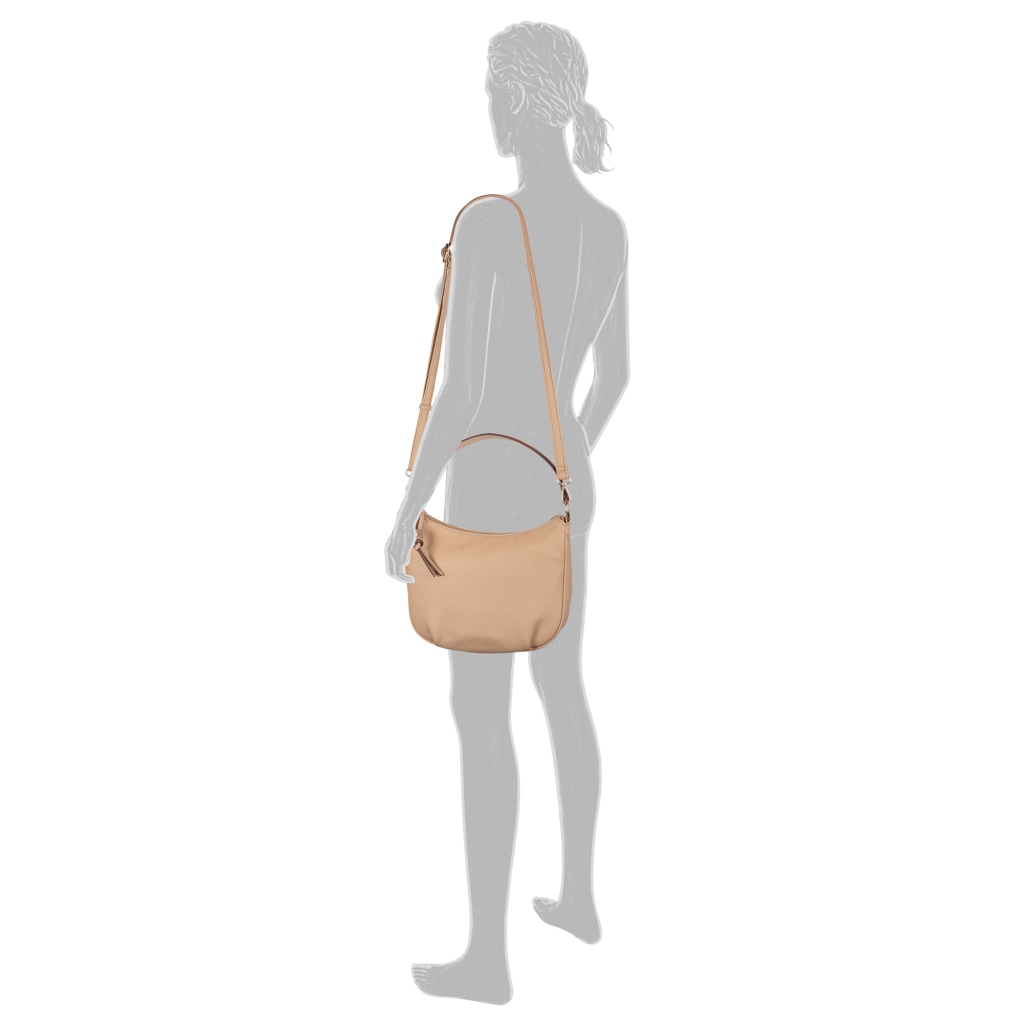 Gabor Sac à bandoulière »Rosina« Look décontracté avec matière douce et détail métallique marqué sur la fermeture éclair