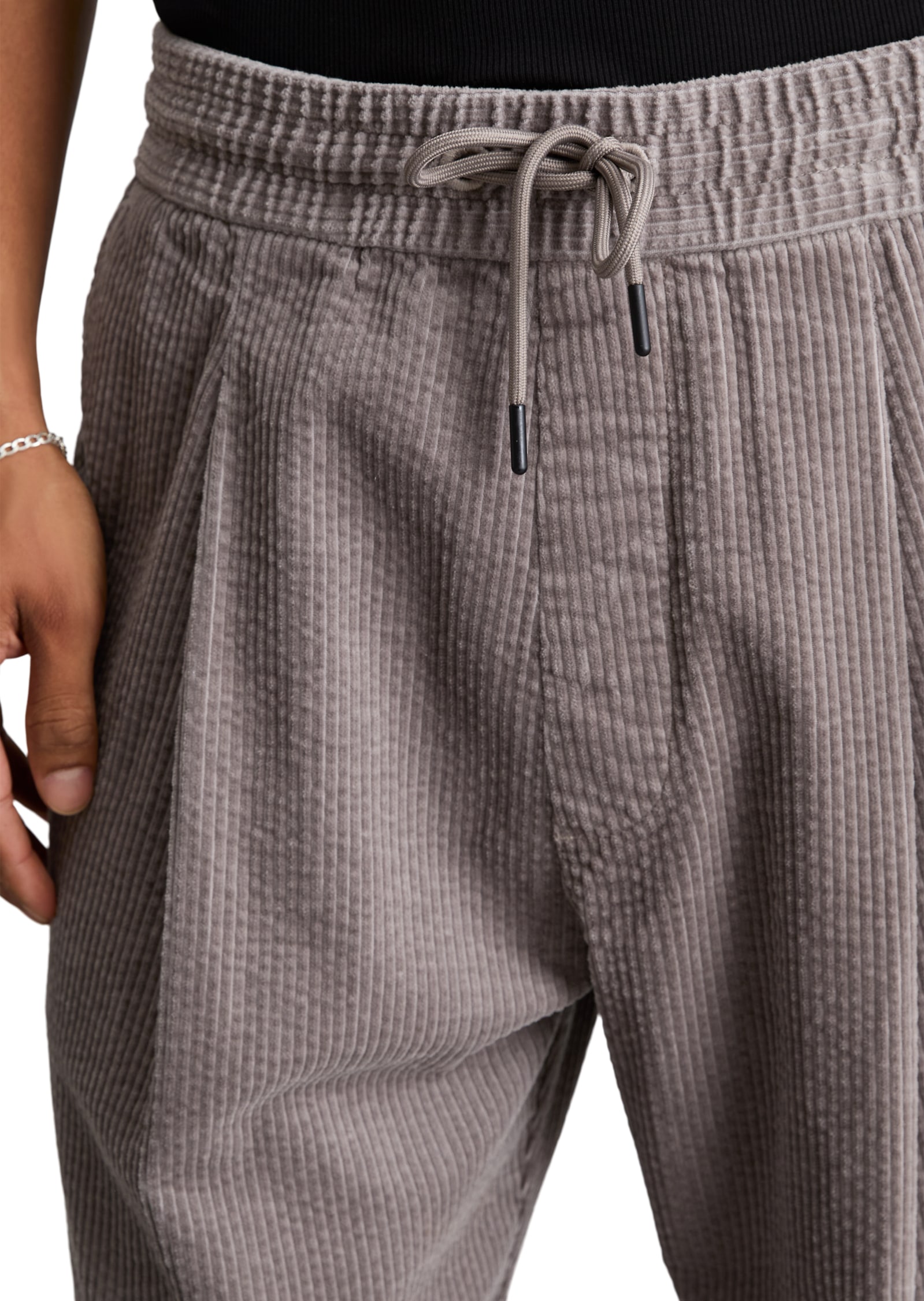Marc O'Polo DENIM Pantalon en velours côtelé »Model Viggo relaxed cropped aus reine Bio-Baumwolle«