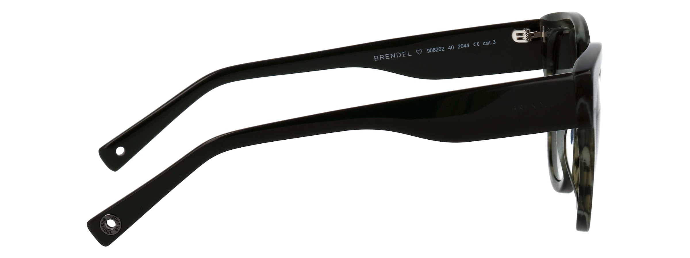 BRENDEL eyewear Lunettes de soleil »Modell 906202« forme Panto, logo sur branches, monture plastique