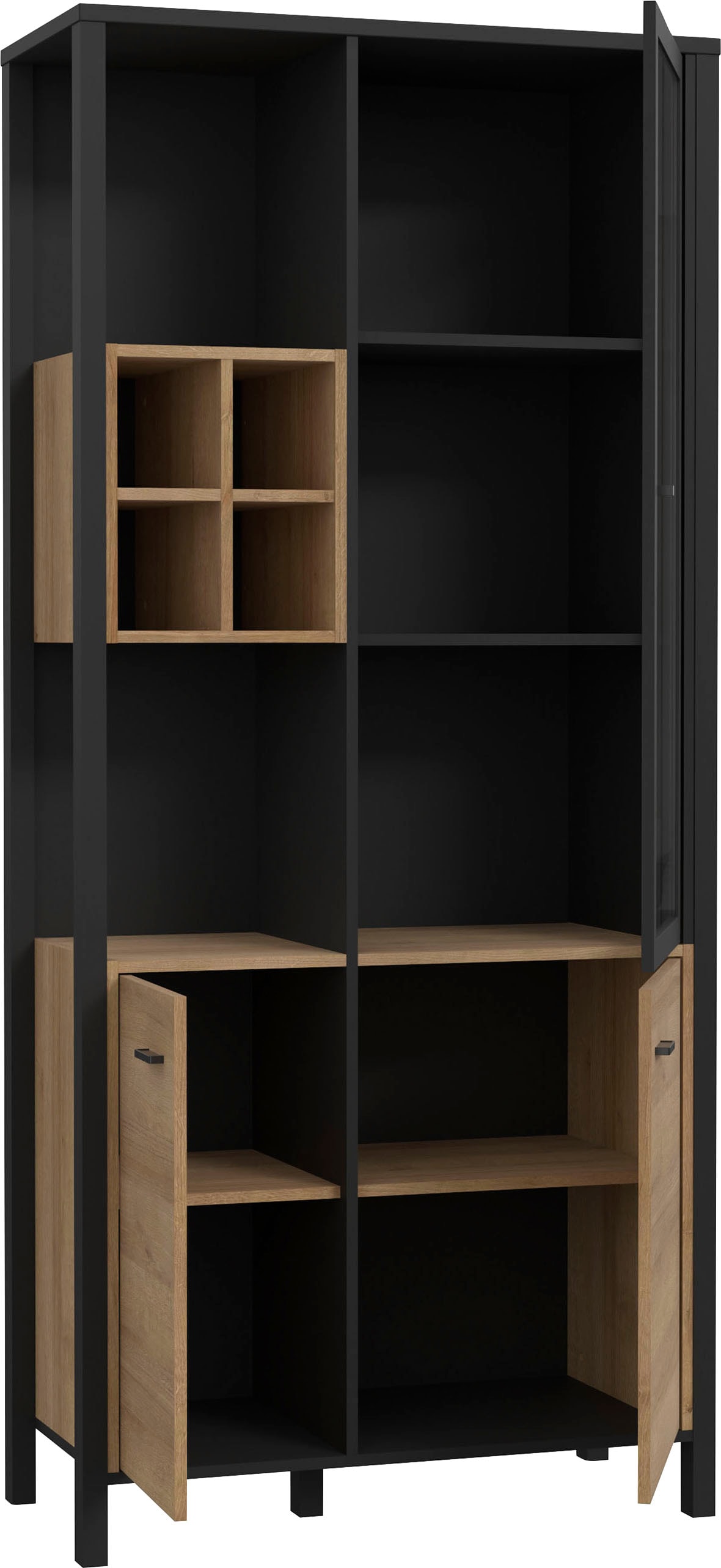 FORTE Vitrine »High Rock« Höhe ca. 193 cm