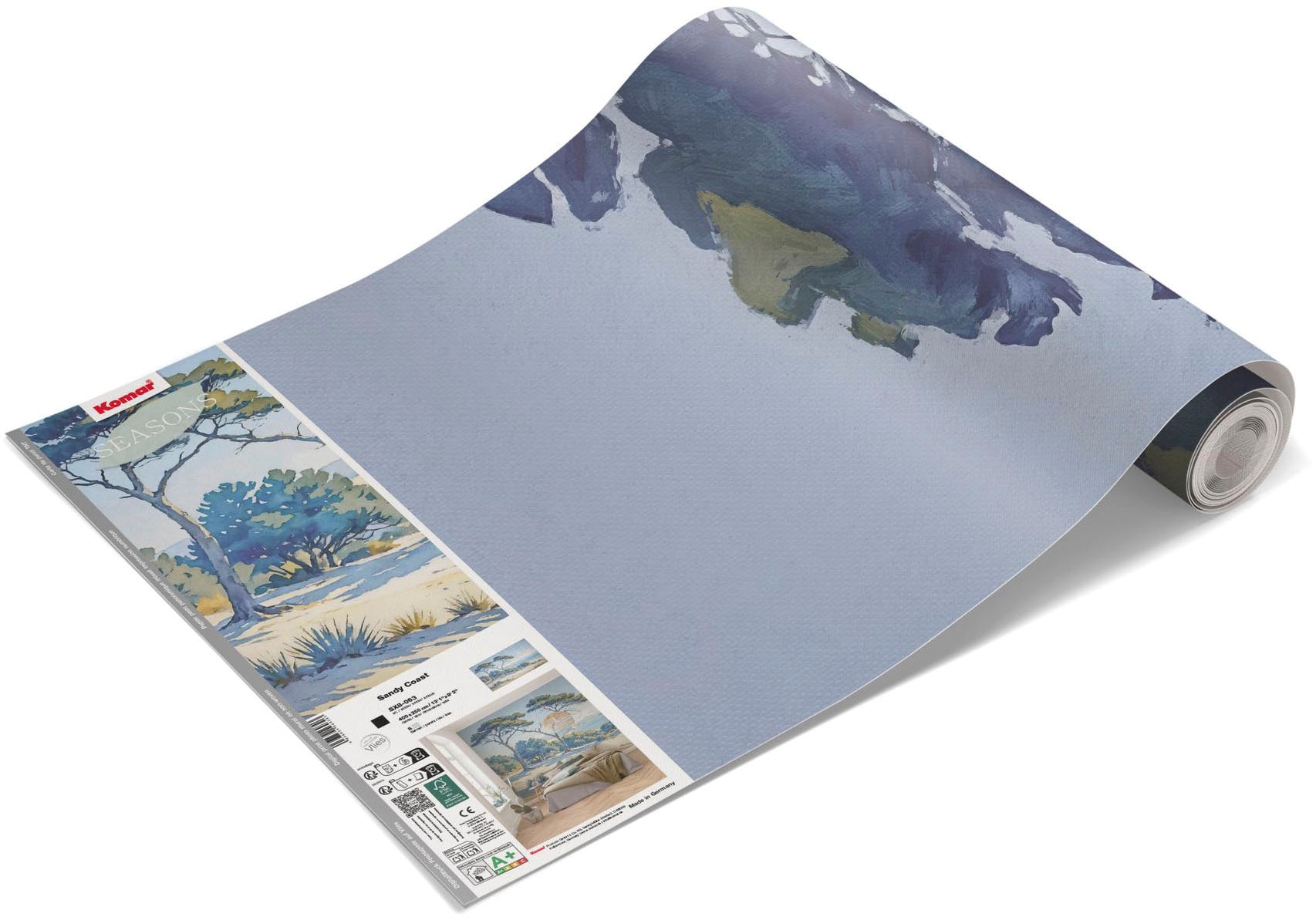 Komar Papier peint photo »Vlies Fototapete - Sandy Coast - Grösse 400 x 250 cm« Motif | imprimé lisse