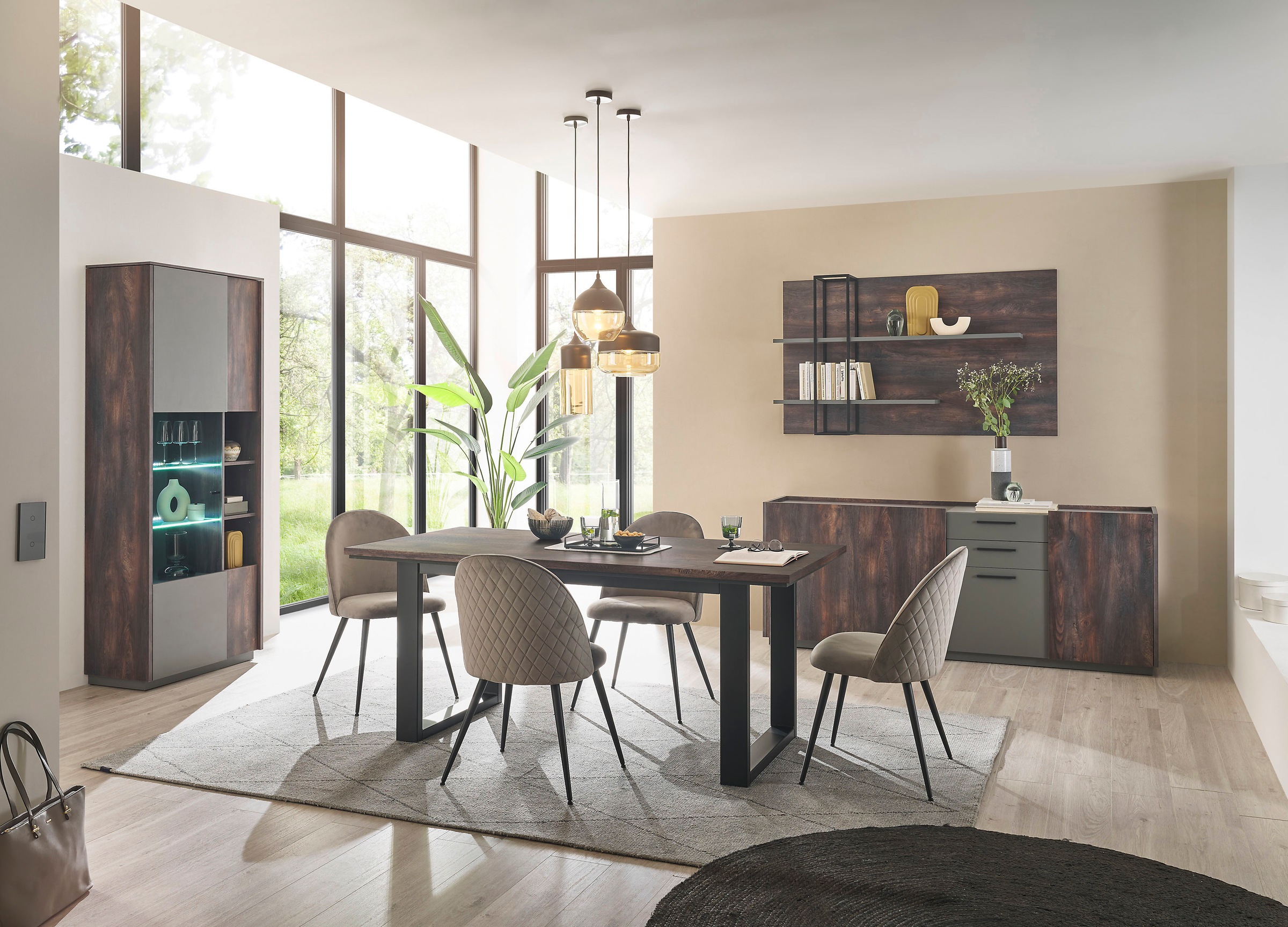 INOSIGN Esszimmer-Set »LARGO« Set, 4 Stk. tlg.