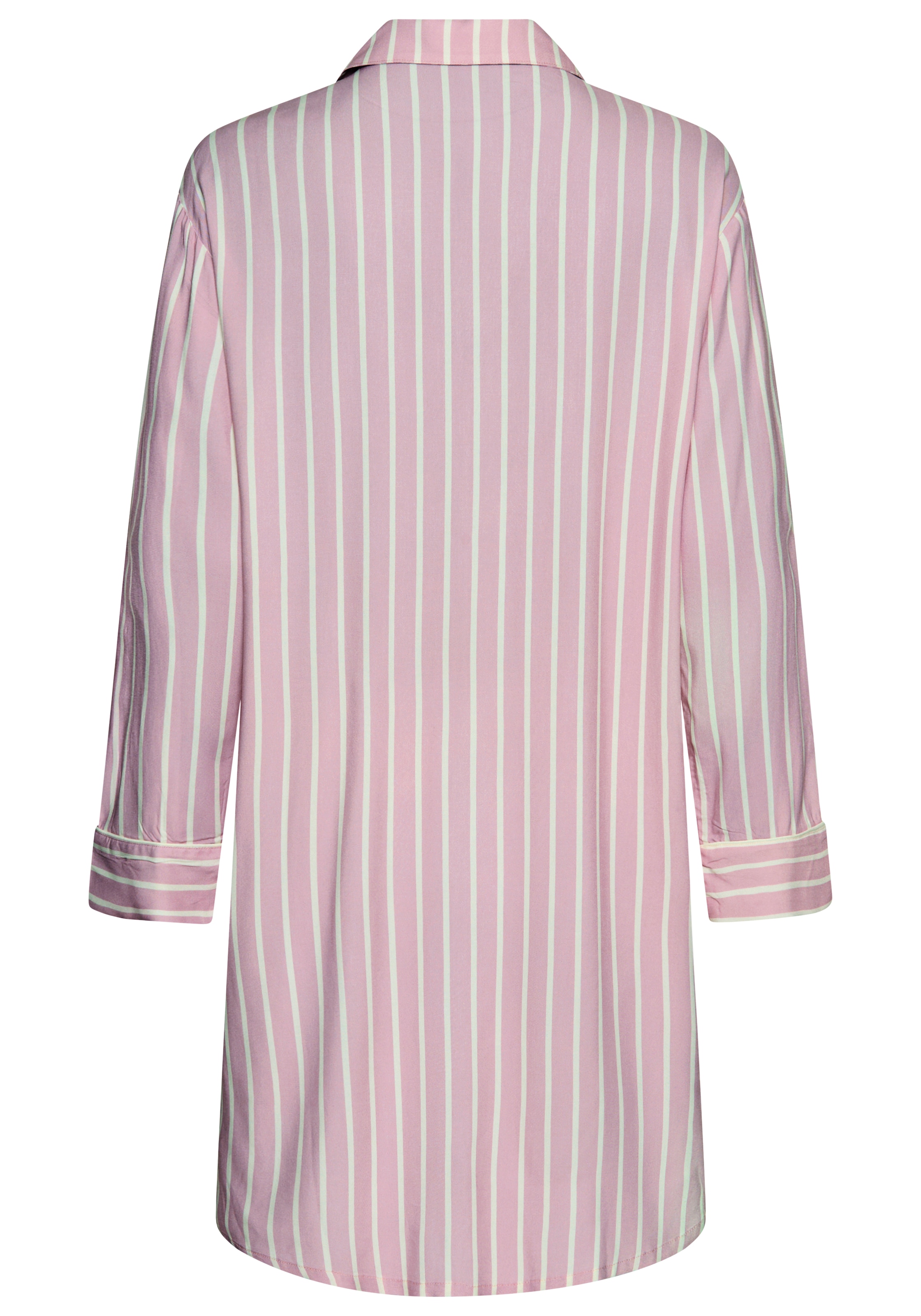 LASCANA Chemise de nuit Poche poitrine in leichter Webware aus Viskose