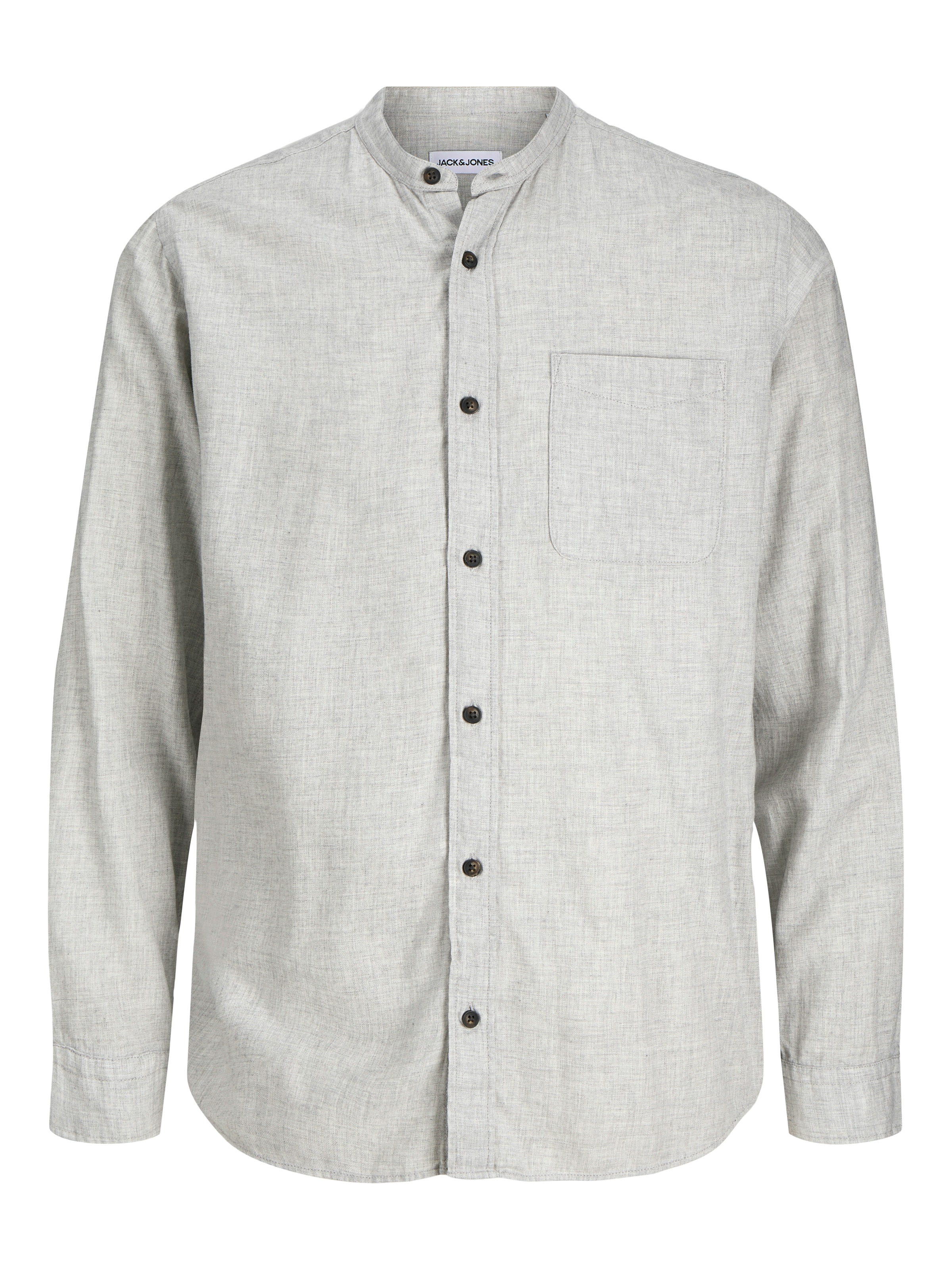 Jack & Jones Langarmhemd »JJEBAND MELANGE SHIRT L/S SN«