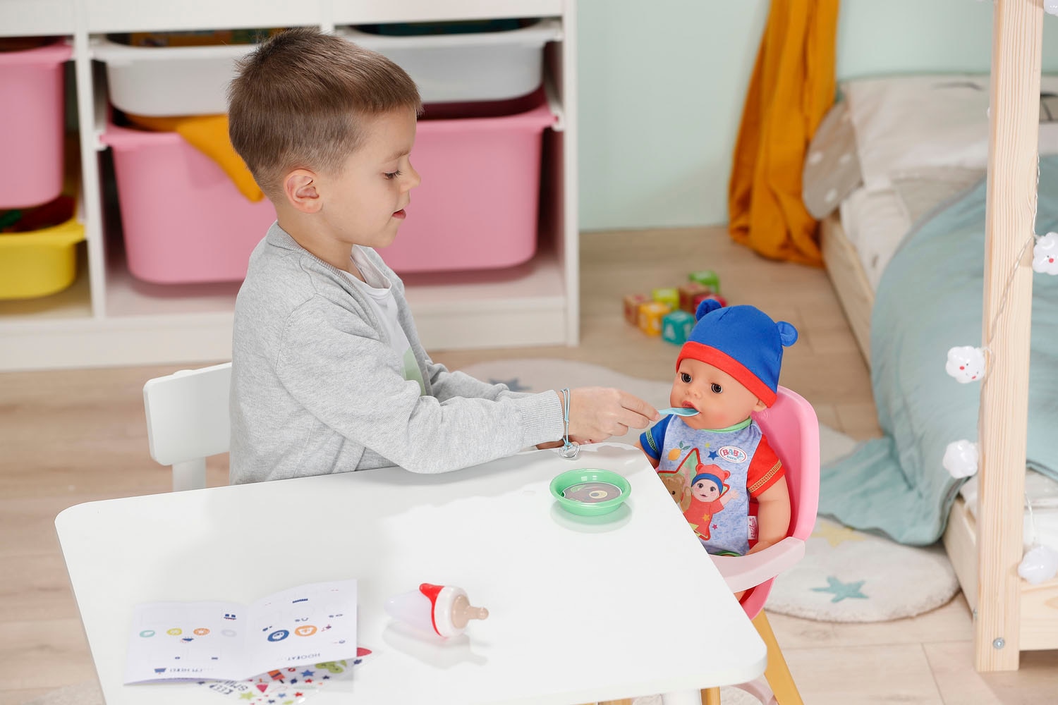 Baby Born Poupée bébé »Jonas, 43 cm« mit 10 lebensechten Funktionen