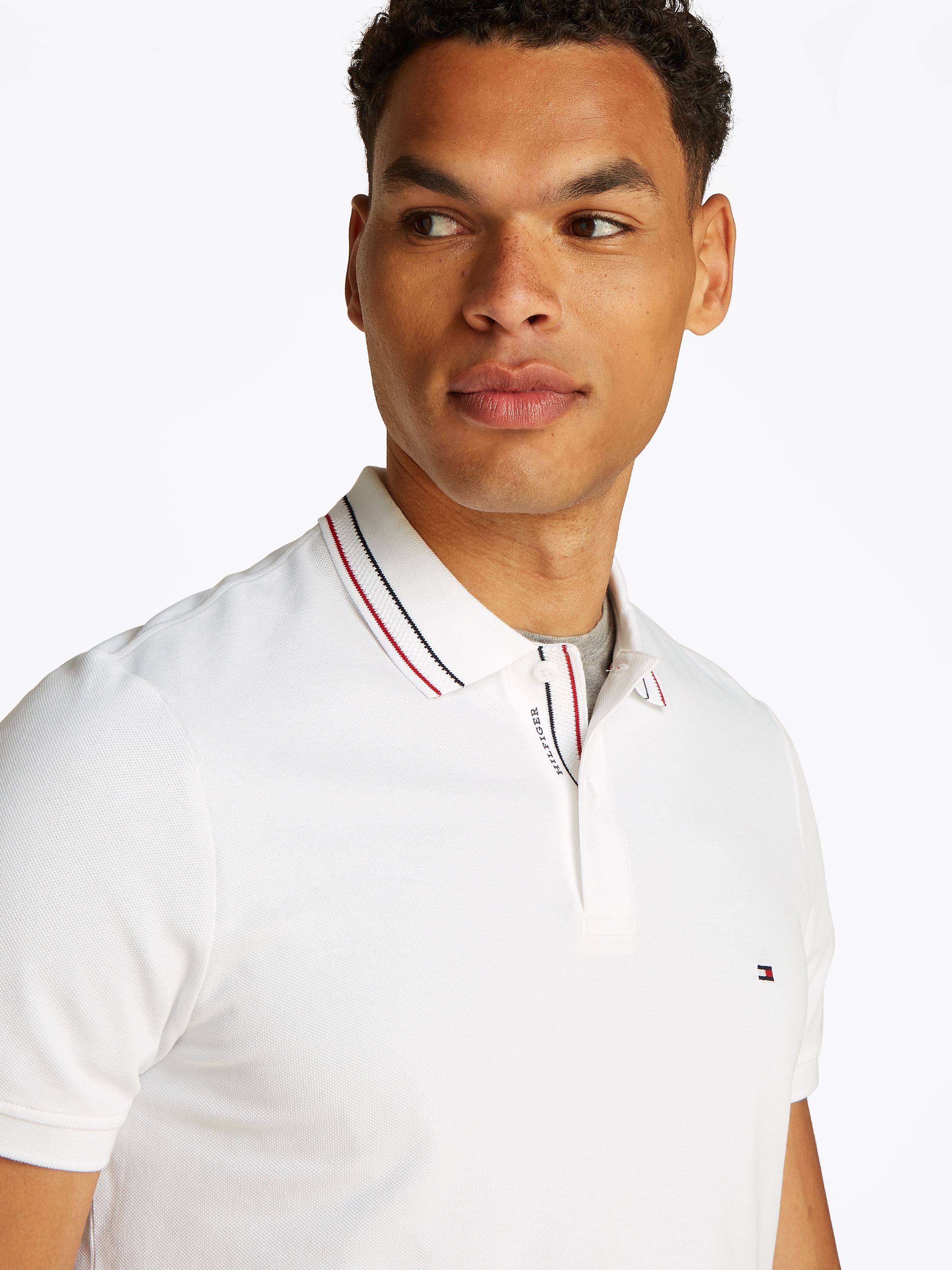 Tommy Hilfiger Polo »PLACKET INTEREST REG POLO«