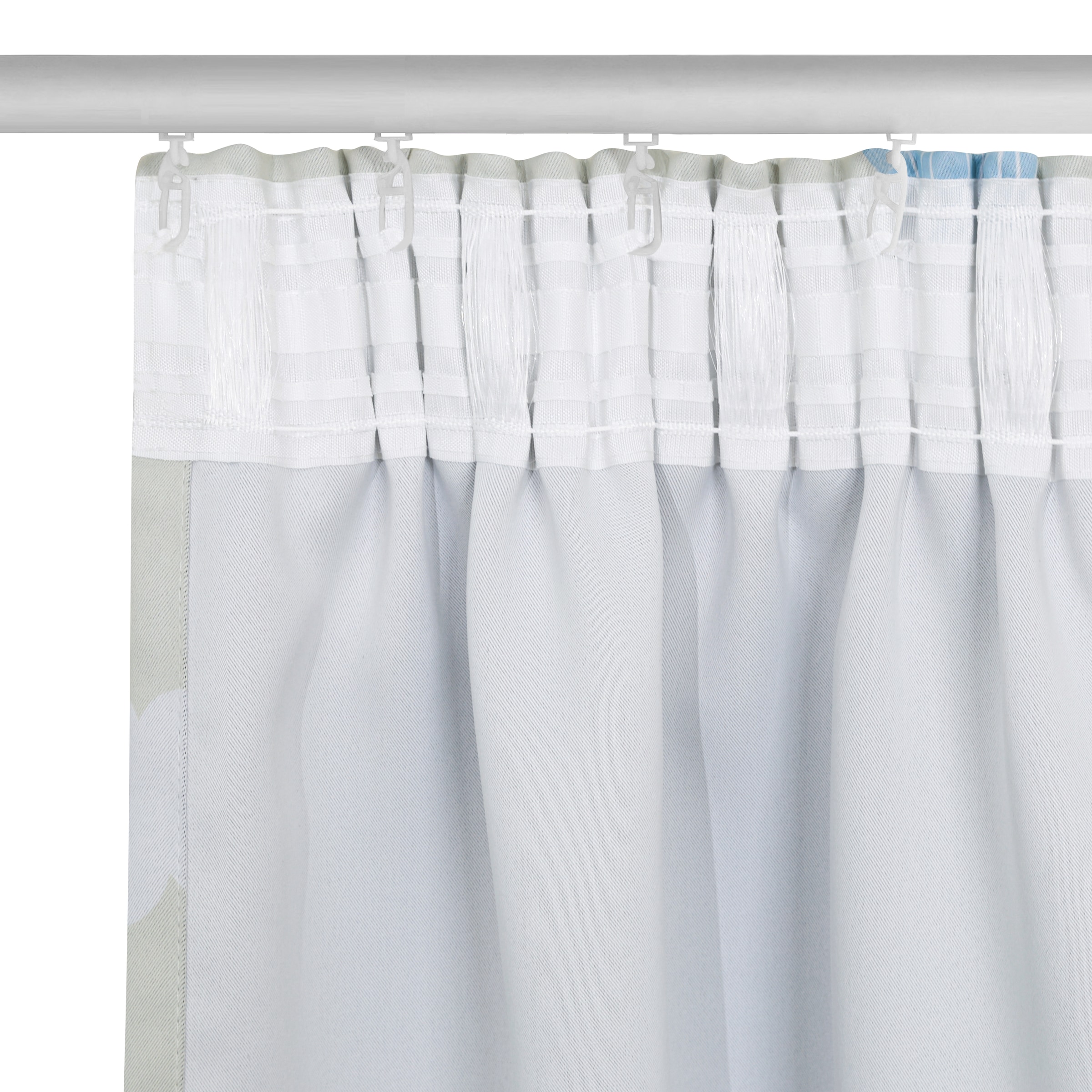 GOODproduct Gardine »Maurrice« Multifunktionsband 1 Stk. tlg. Blickdicht, Multifunktionsband, Pflegeleicht, Elefanten Design