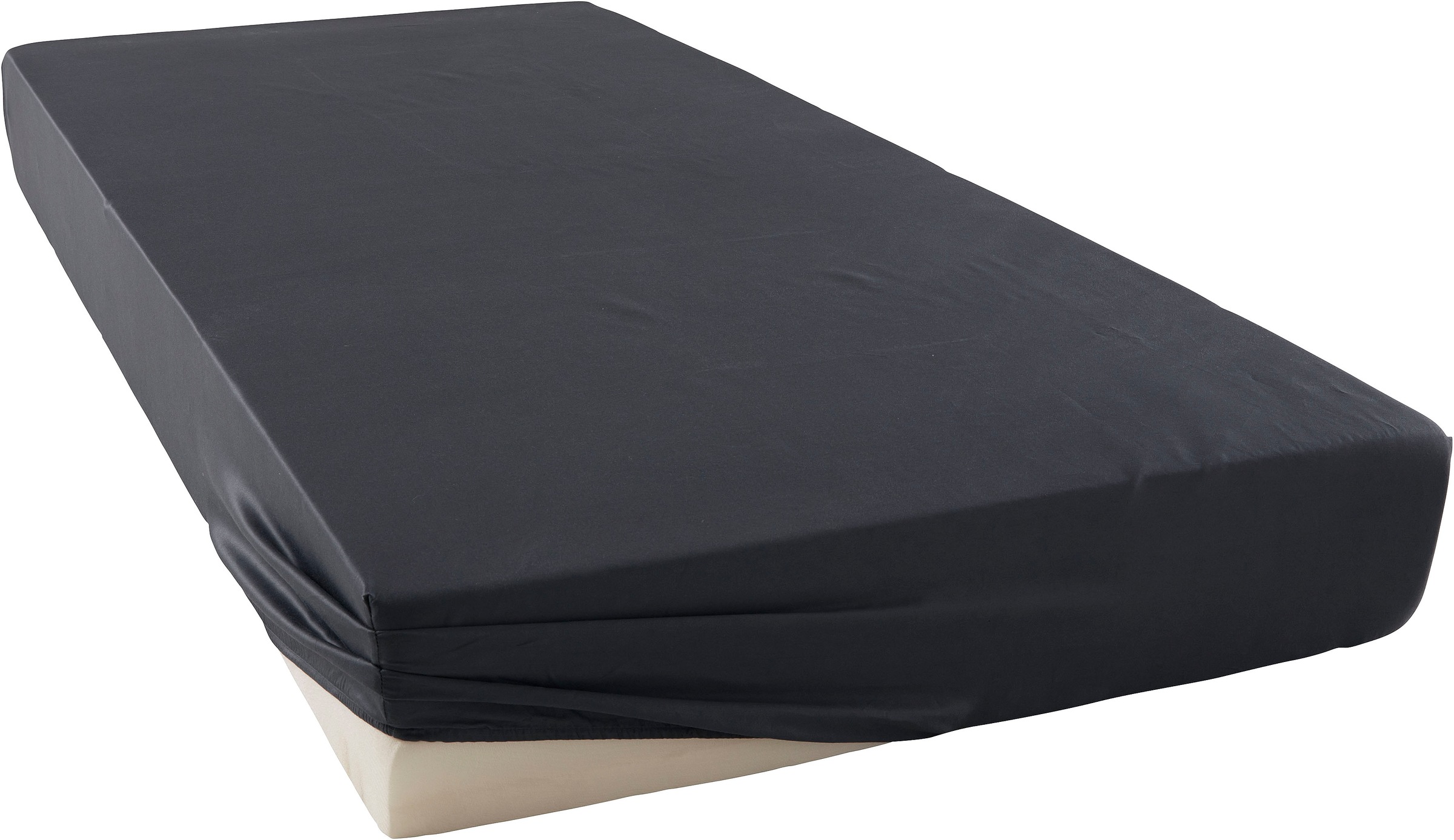 Guido Maria Kretschmer Home&amp;Living Spannbettlaken »Mila 2 in Gr. 90x200, 140x200 oder 180x200 cm« Mako Satin, Matratzen bis 20 cm Höhe, Bettlaken, Spannbetttuch, Laken