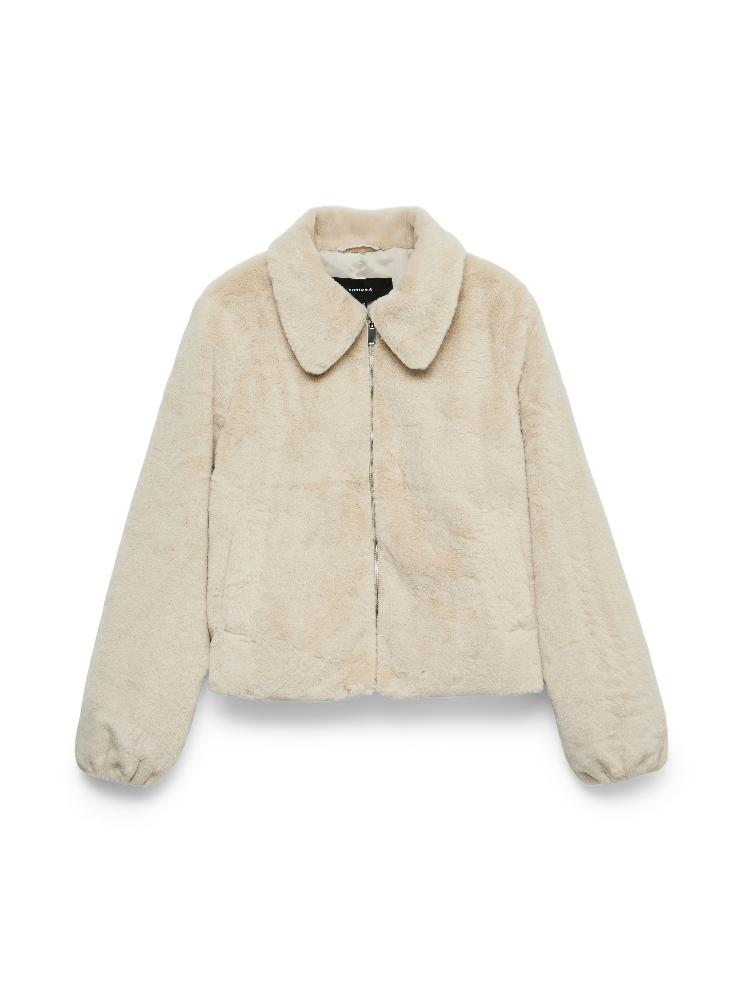 Vero Moda Fellimitatjacke »VMSOLAIMA SHORT JACKET NOOS« Kunstfaser, Fellimitat