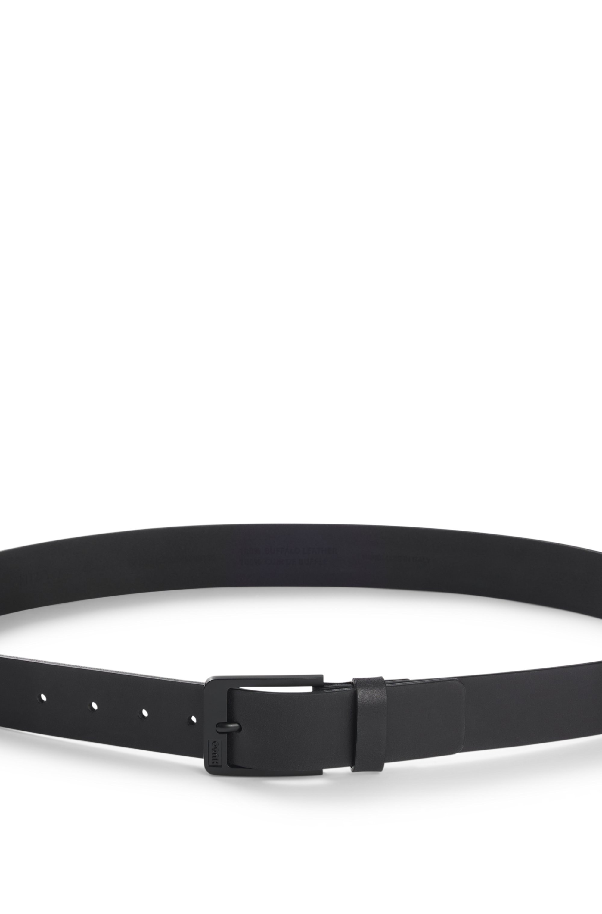 HUGO Ceinture en cuir »Grover Sz35« mit Logoprägung auf der Schliesse