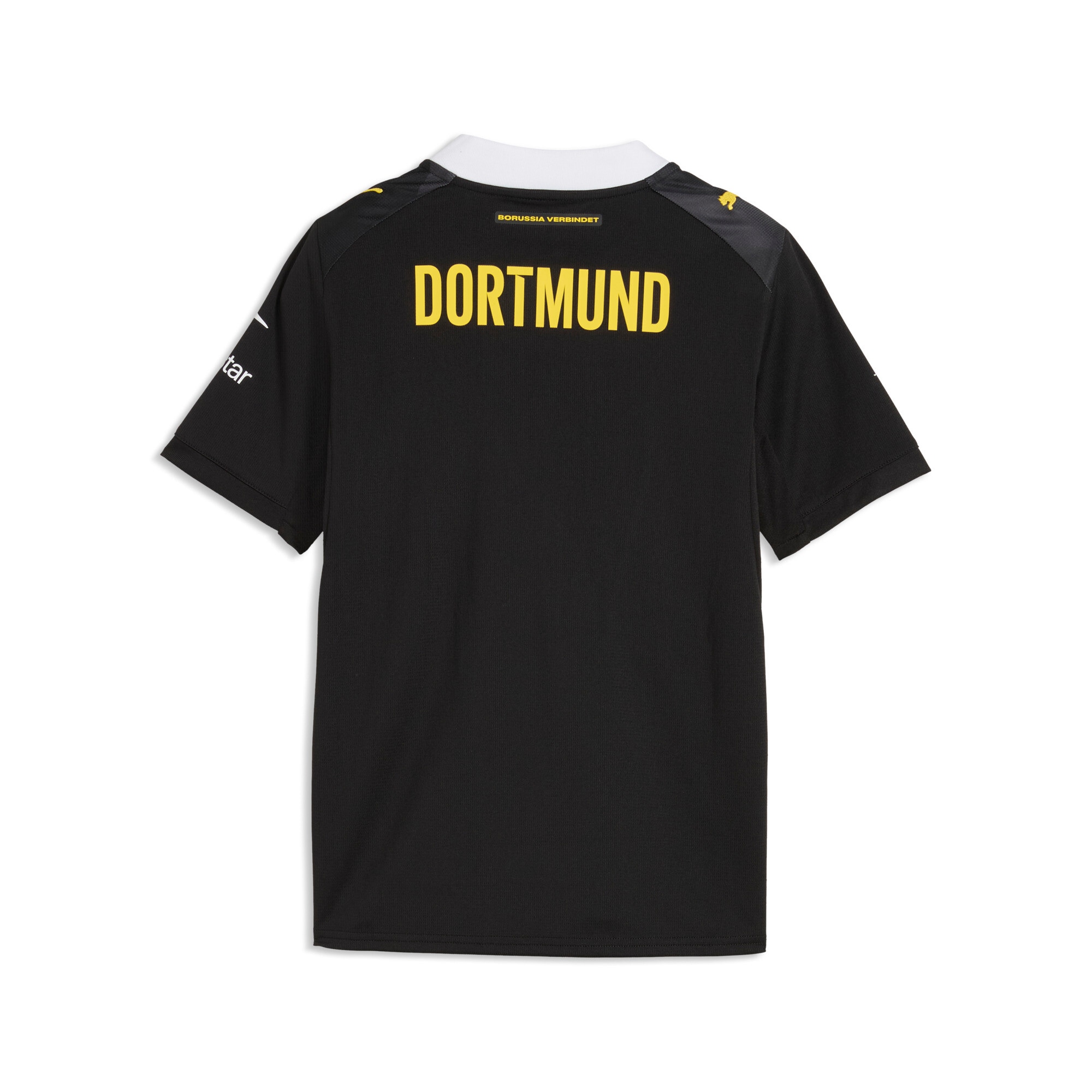 PUMA Fussballtrikot »BVB AWAY JERSEY REPLICA JR« für Jugendliche, mit DryCELL-Technologie, atmungsaktiv