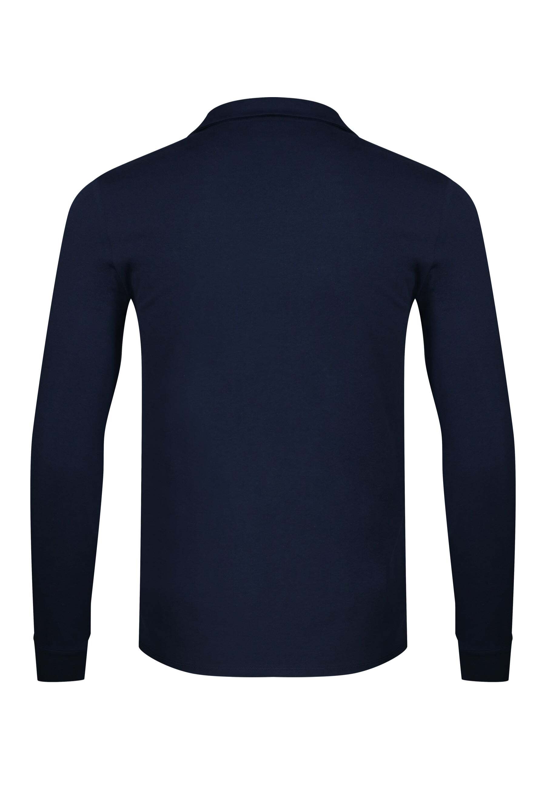 Siksilk Langarm-Poloshirt »Siksilk Langarmpolo Revere«
