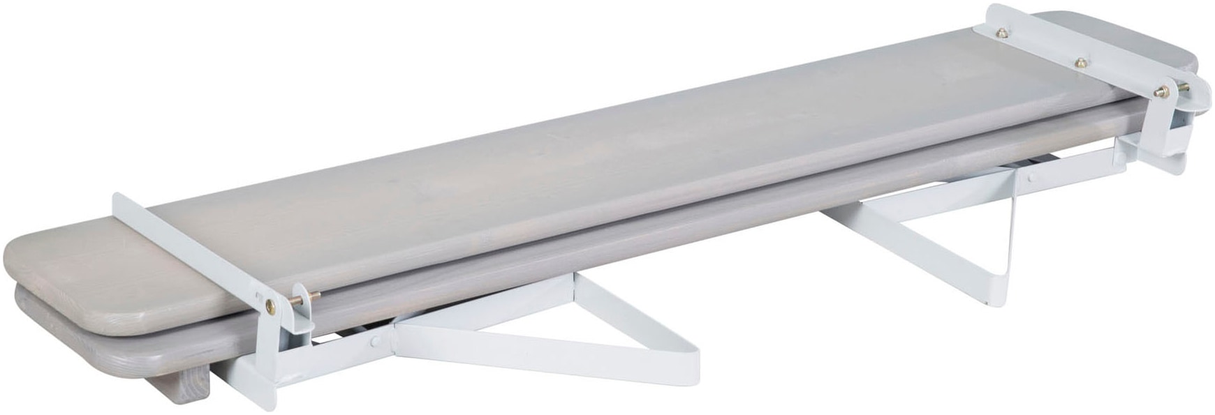 roba® Kindersitzgruppe »Outdoor Party-Garnitur für Kinder, grau lasiert, aus Holz« 3 Stk. tlg. mit Lehne; FSC® - schützt Wald